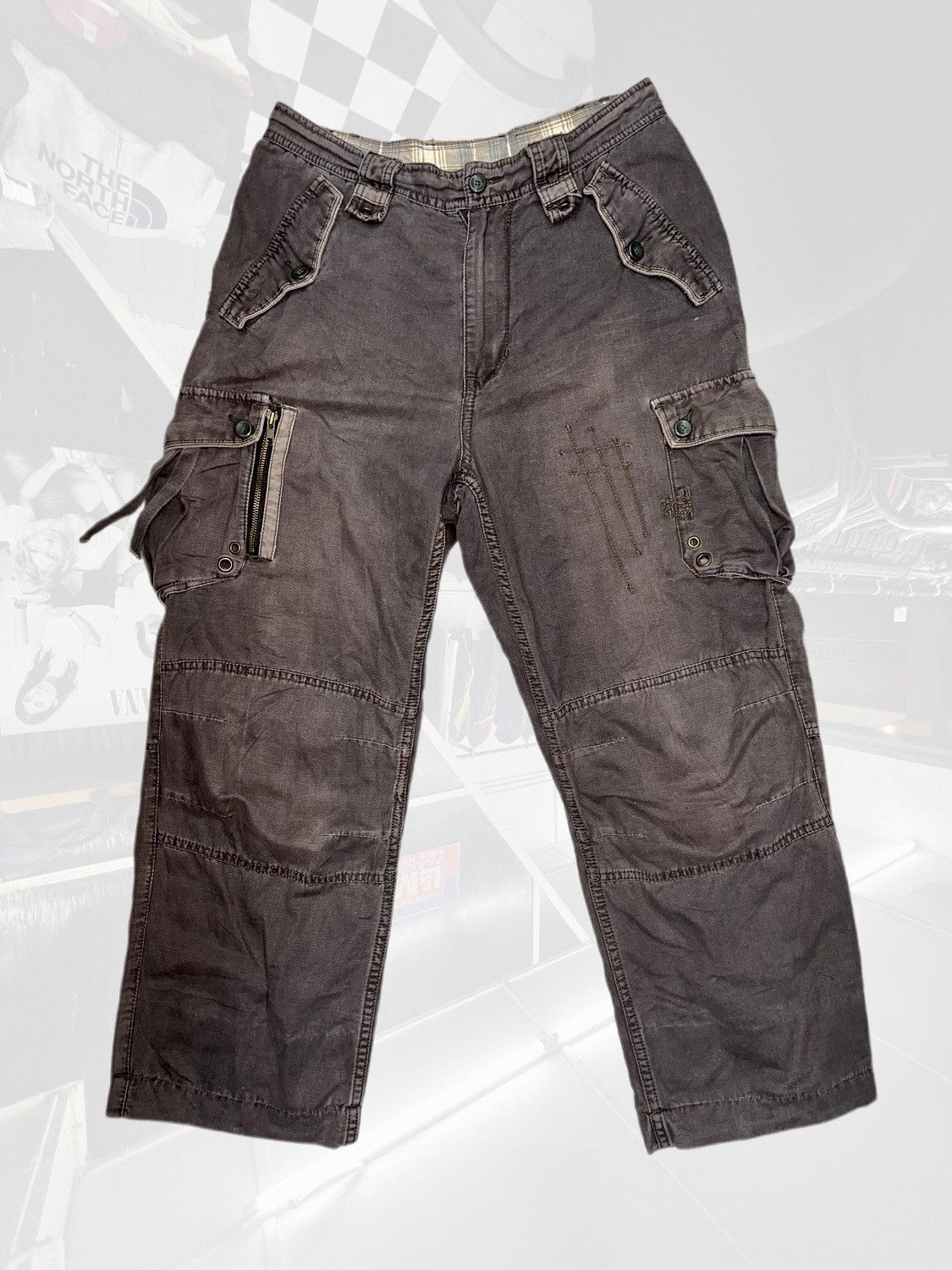 If Six Was Nine × Japanese Brand × Vintage Vintage Military Bondage Cargo Pants Size US 32 / EU 48 - 1 Thumbnail