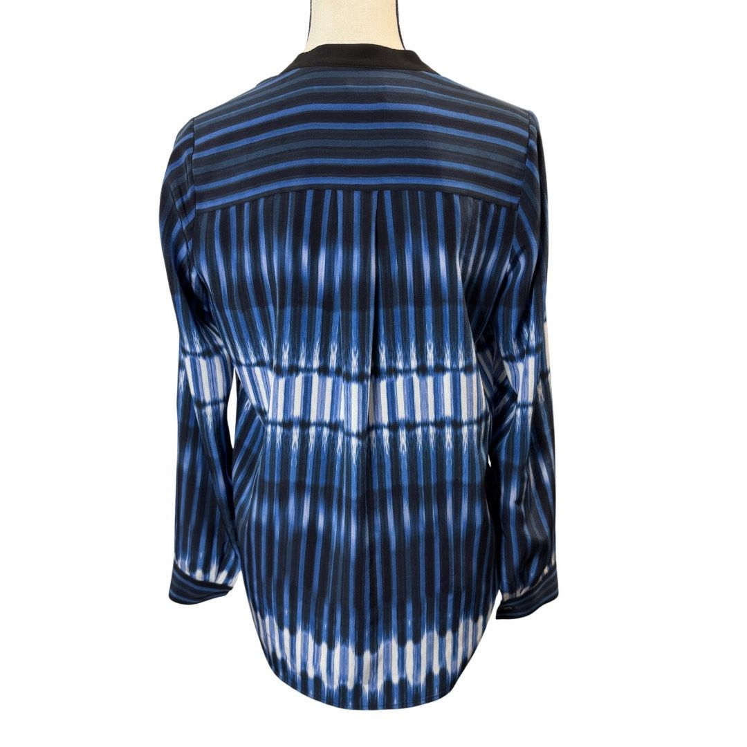 Vince Vince Women’s Striped Silk Blouse Size 4 Size S / US 4 / IT 40 - 2 Thumbnail
