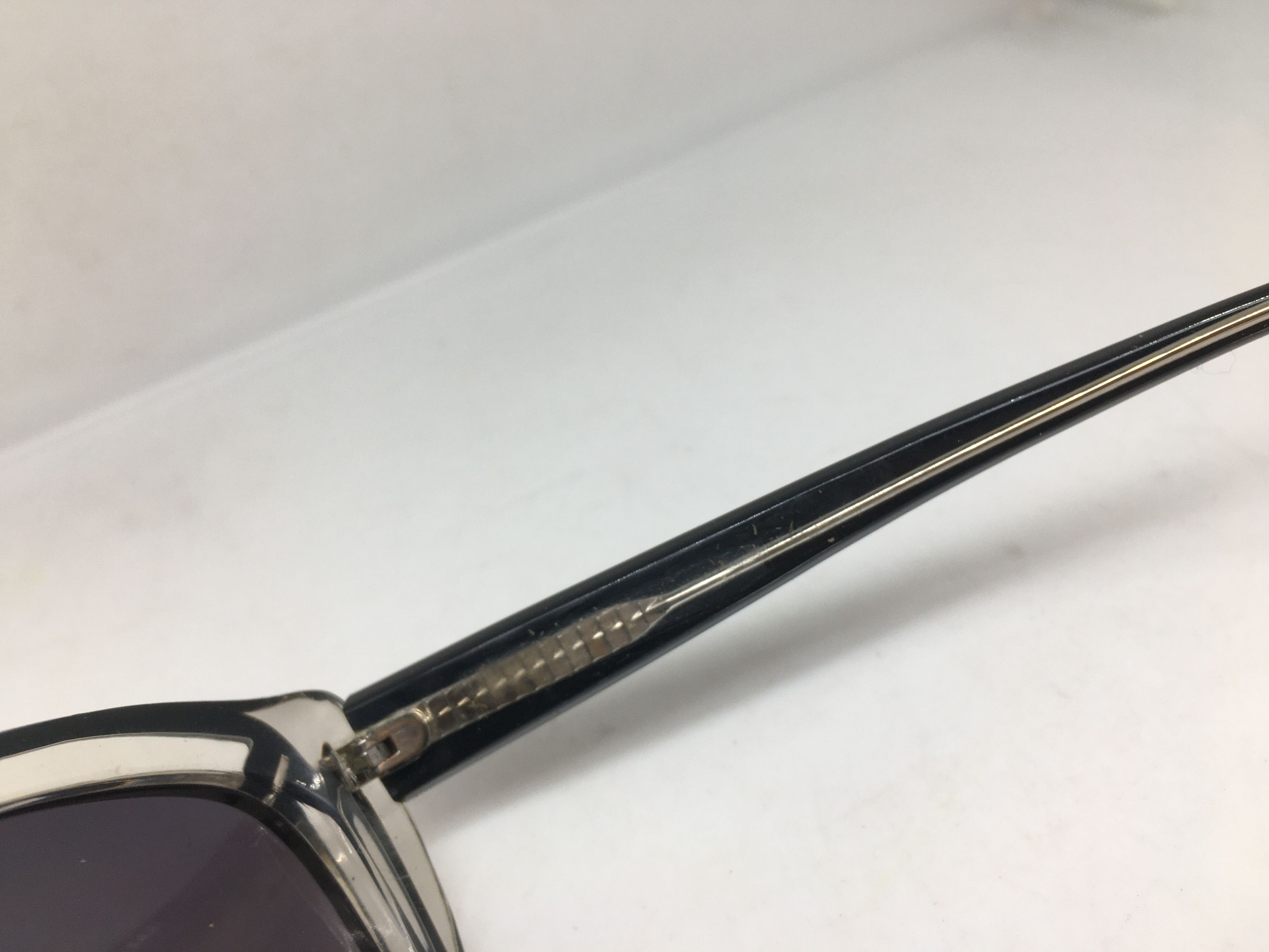 Other Handmade Clear Acetate Cat Eye Sunglasses Diva Size ONE SIZE - 4 Thumbnail
