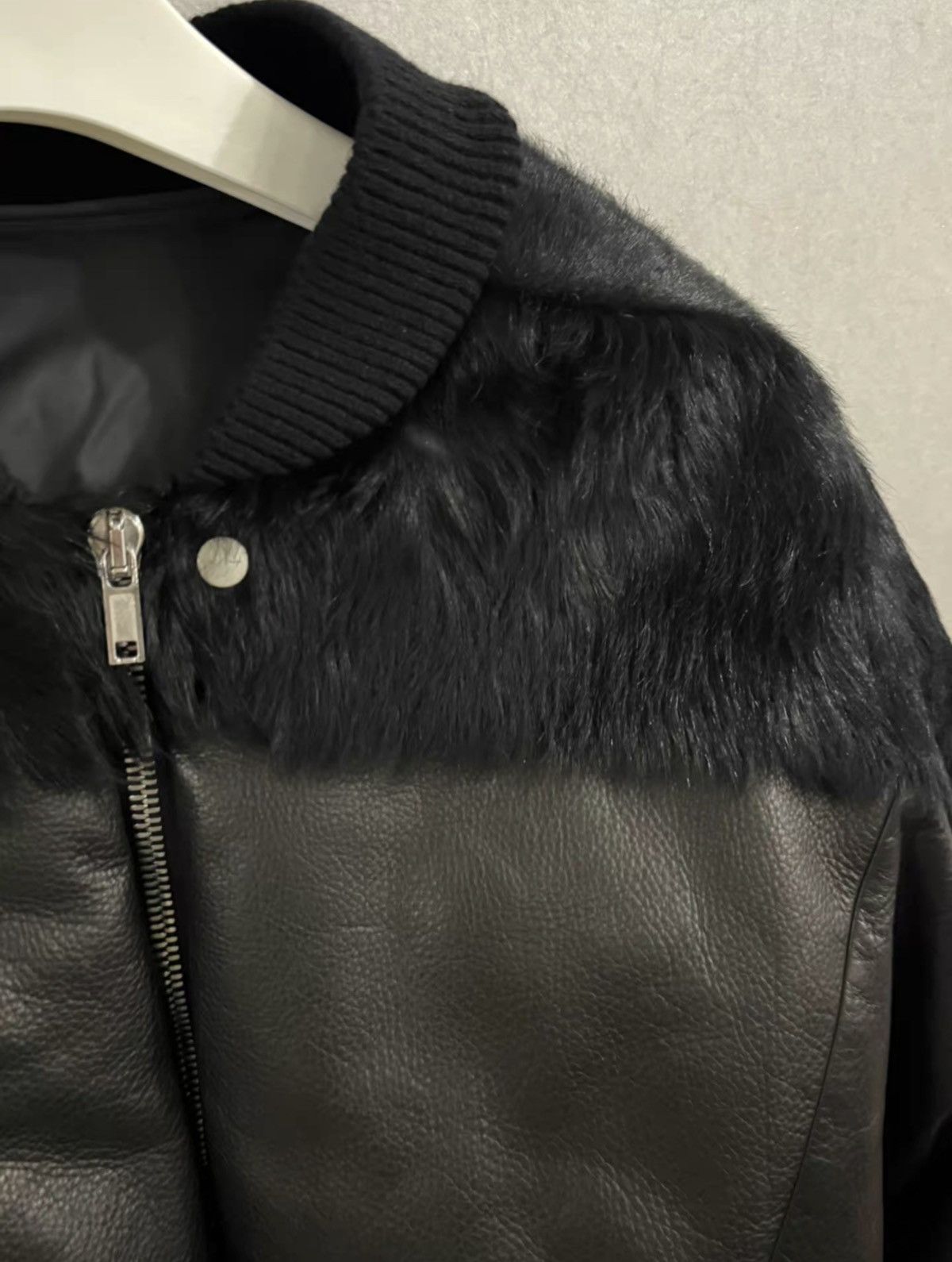 Rick Owens Rick Owens horsehair leather down jacket Size US M / EU 48-50 / 2 - 3 Thumbnail