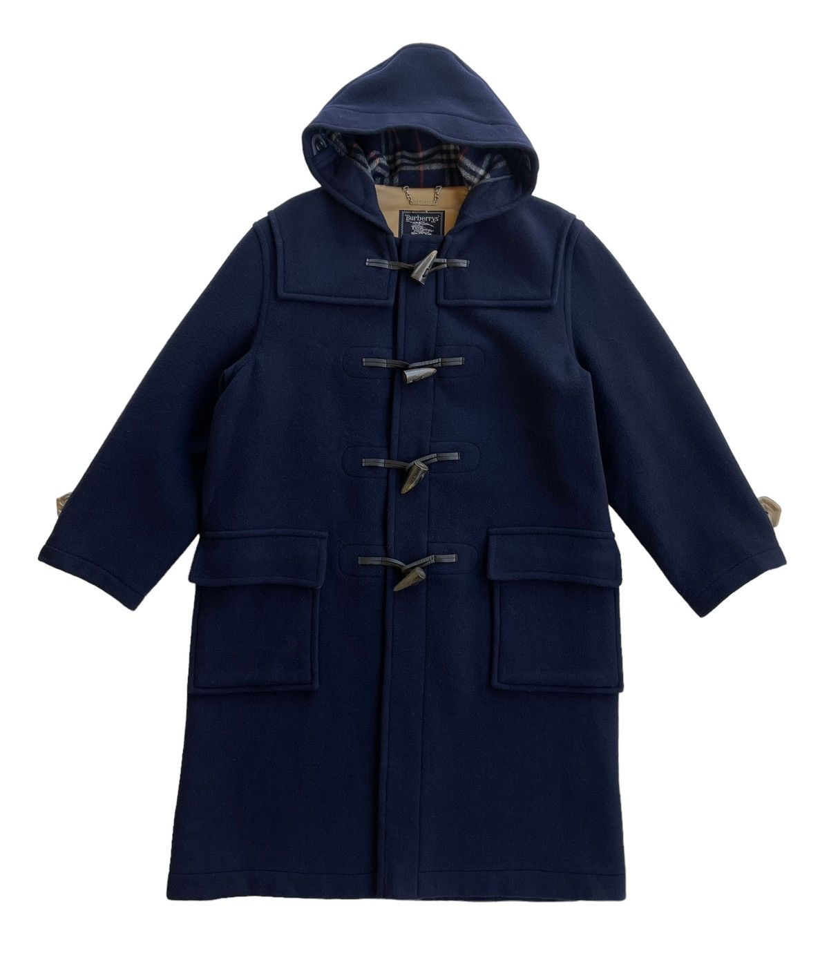 Burberry Vintage Burberry Wool Duffle Coat Size US M / EU 48-50 / 2 - 4 Thumbnail