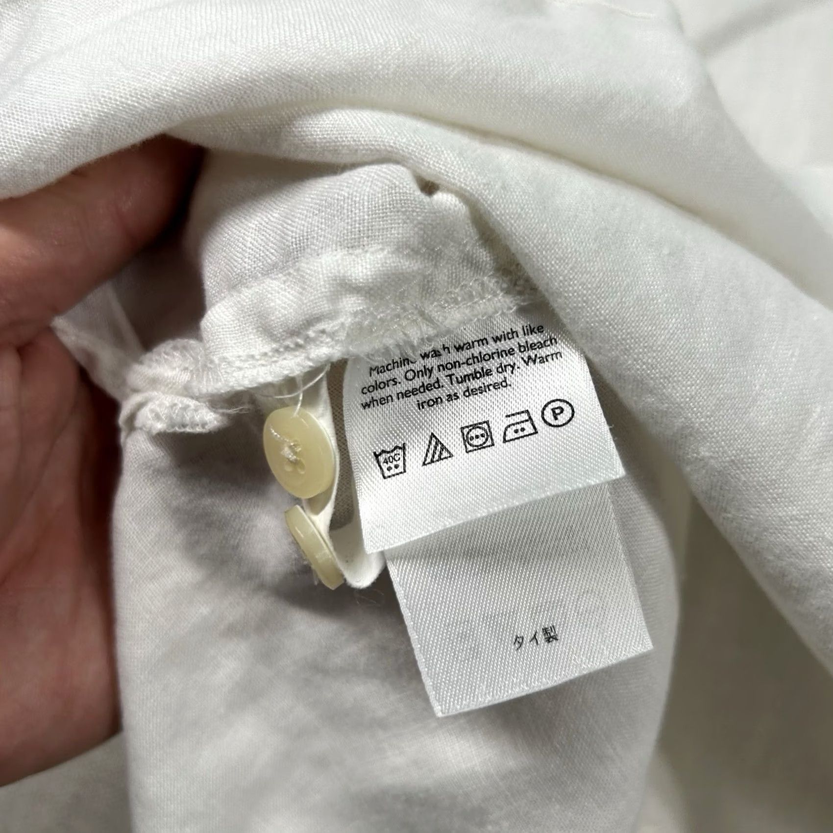Eddie Bauer Eddie Bauer Shirt Womens XL Petite 100% Linen Button Up Solid White Beachy Baggy Shirt Womens XL Petite White Linen Button-Up Beachy Baggy Size XL / US 12-14 / IT 48-50 - 5 Thumbnail