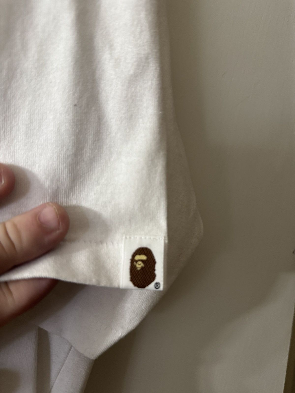 Bape BAPE white and blue shirt Size US XXL / EU 58 / 5 - 7 Thumbnail
