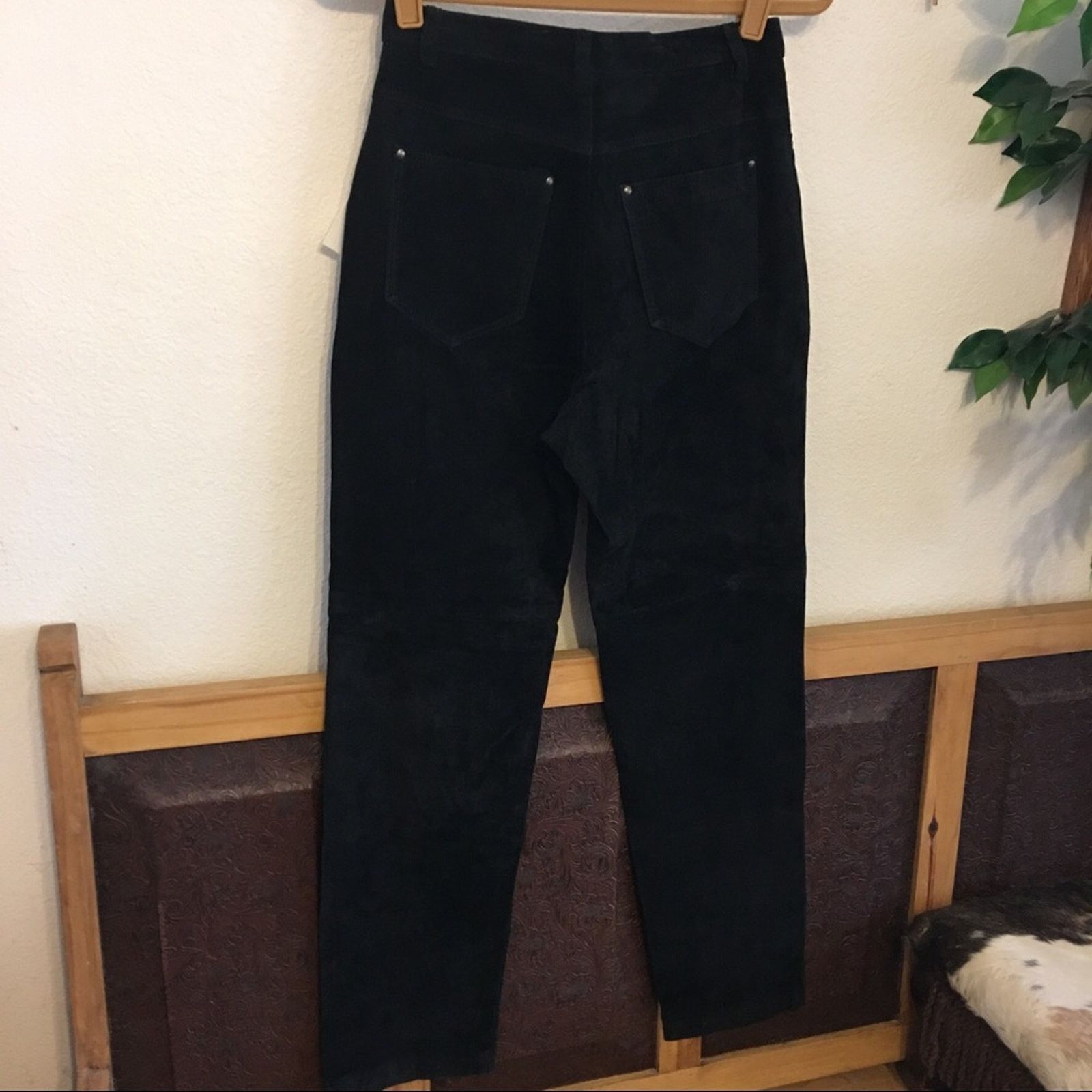 Other Spiegel Reflections genuine suede jeans NWT 6 Size 28" / US 6 / IT 42 - 4 Thumbnail