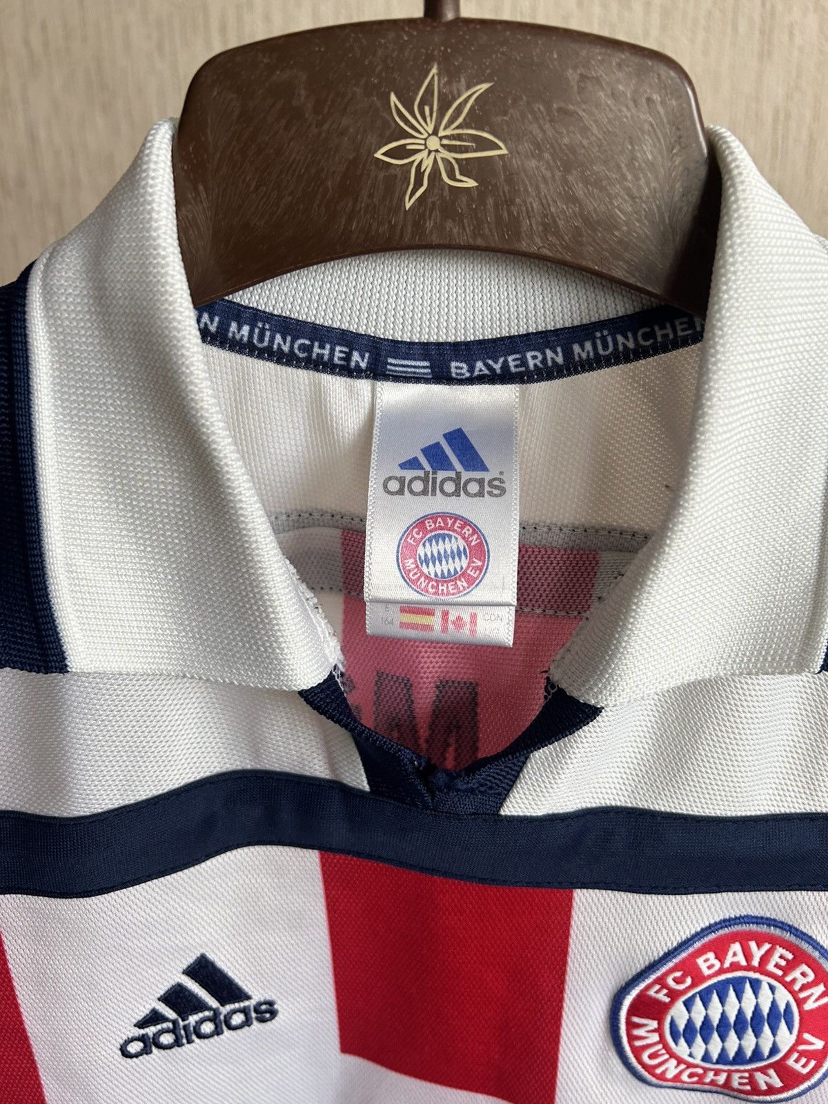 Adidas × Vintage Adidas Bayern Munich Pizarro 2001/02 Home Jersey Size US XS / EU 42 / 0 - 5 Thumbnail