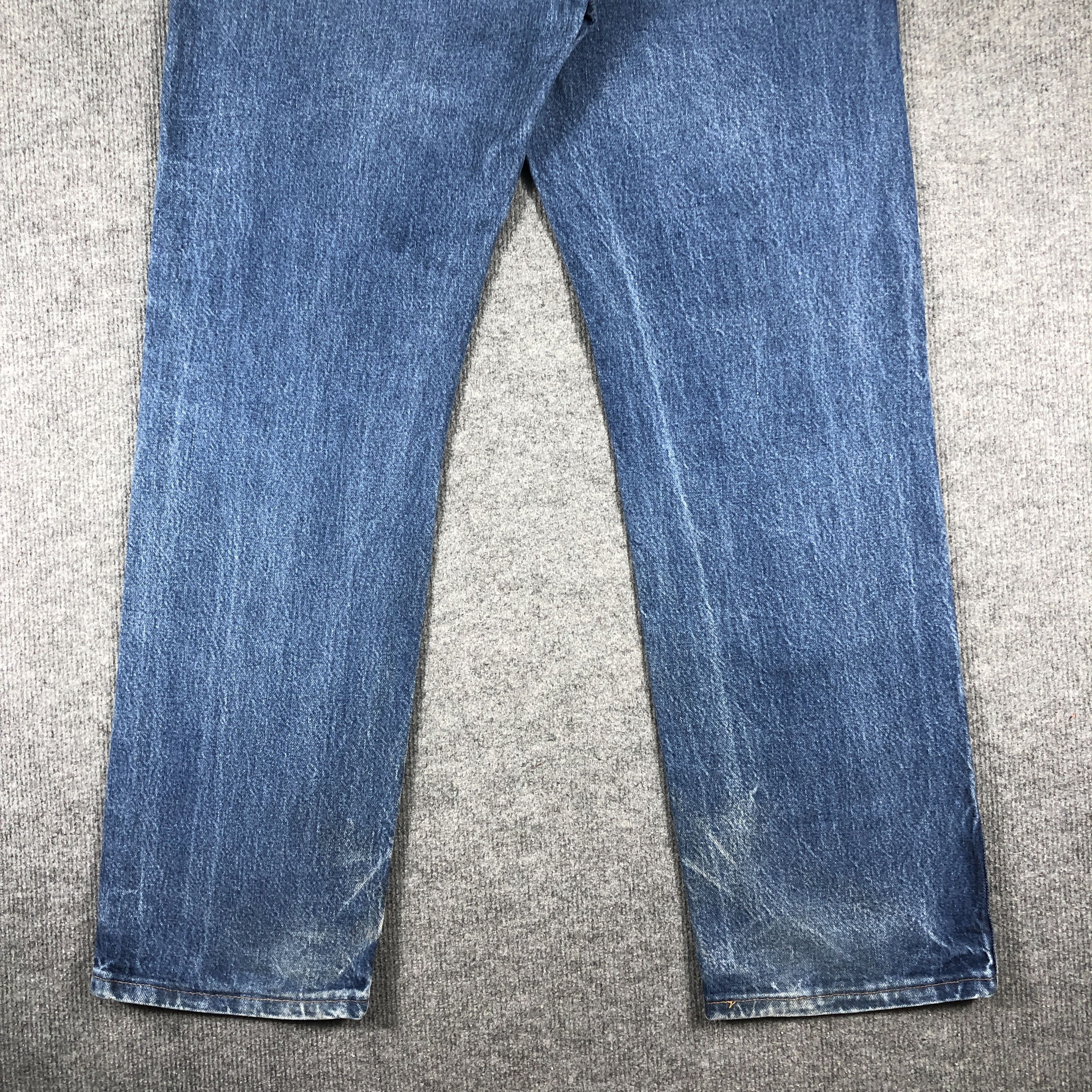 Vintage × Wrangler Vintage Wrangler Regular Fit Light Blue Wash L684 Size US 36 / EU 52 - 6 Thumbnail