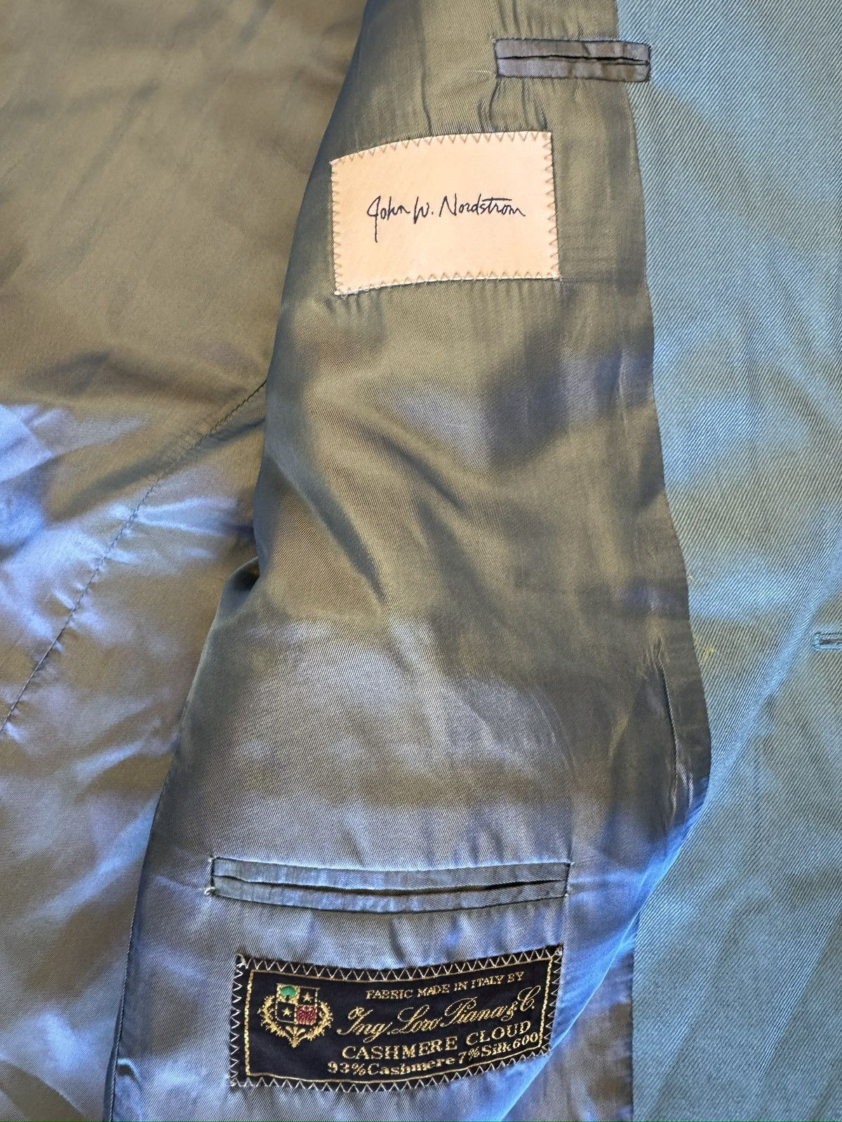 Loro Piana × Nordstrom JOHN W. NORDSTROM x Loro Piana Cashmere & Silk Blend Jacket Size 44R - 7 Thumbnail