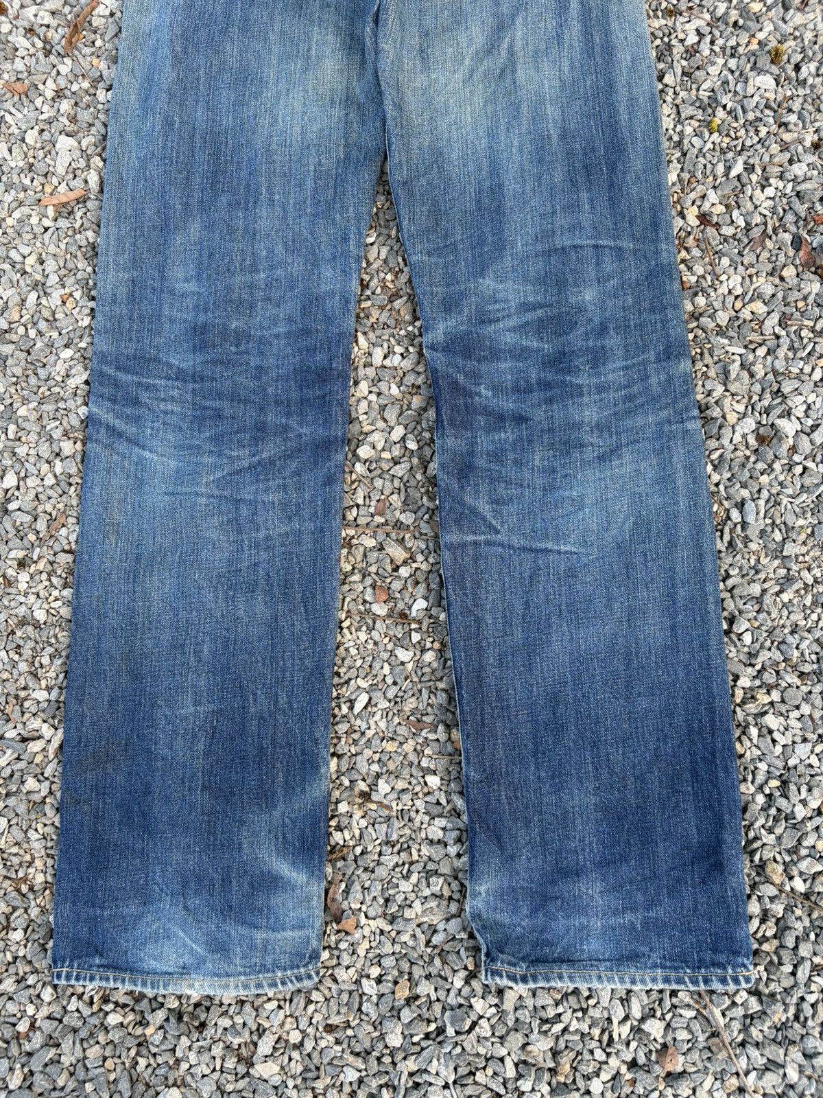 Kapital VINTAGE LEVIS 502 BIG E SELVEDGE RUSTY DISTRESSED DENIM Size US 30 / EU 46 - 8 Thumbnail