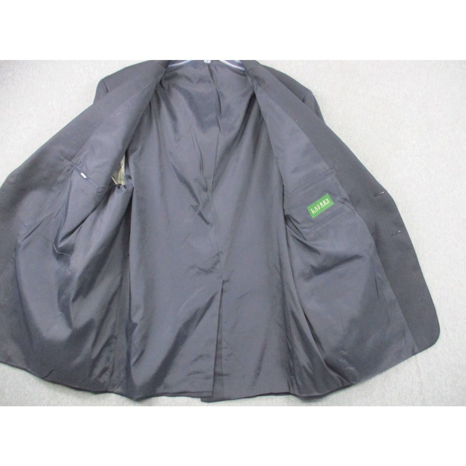 Ralph Lauren LAUREN RALPH LAUREN Wool Blazer Sport Jacket 46R Navy Blue Size 46R - 2 Thumbnail