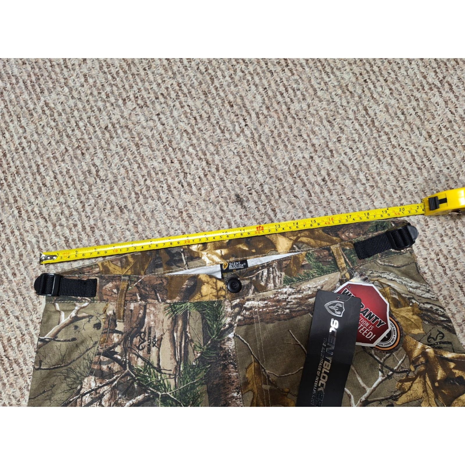 Realtree Scent Blocker Realtree Pants Mens XL Frontier Cargo Hunting Outdoor Cargo Pants Size US 36 / EU 52 - 4 Thumbnail