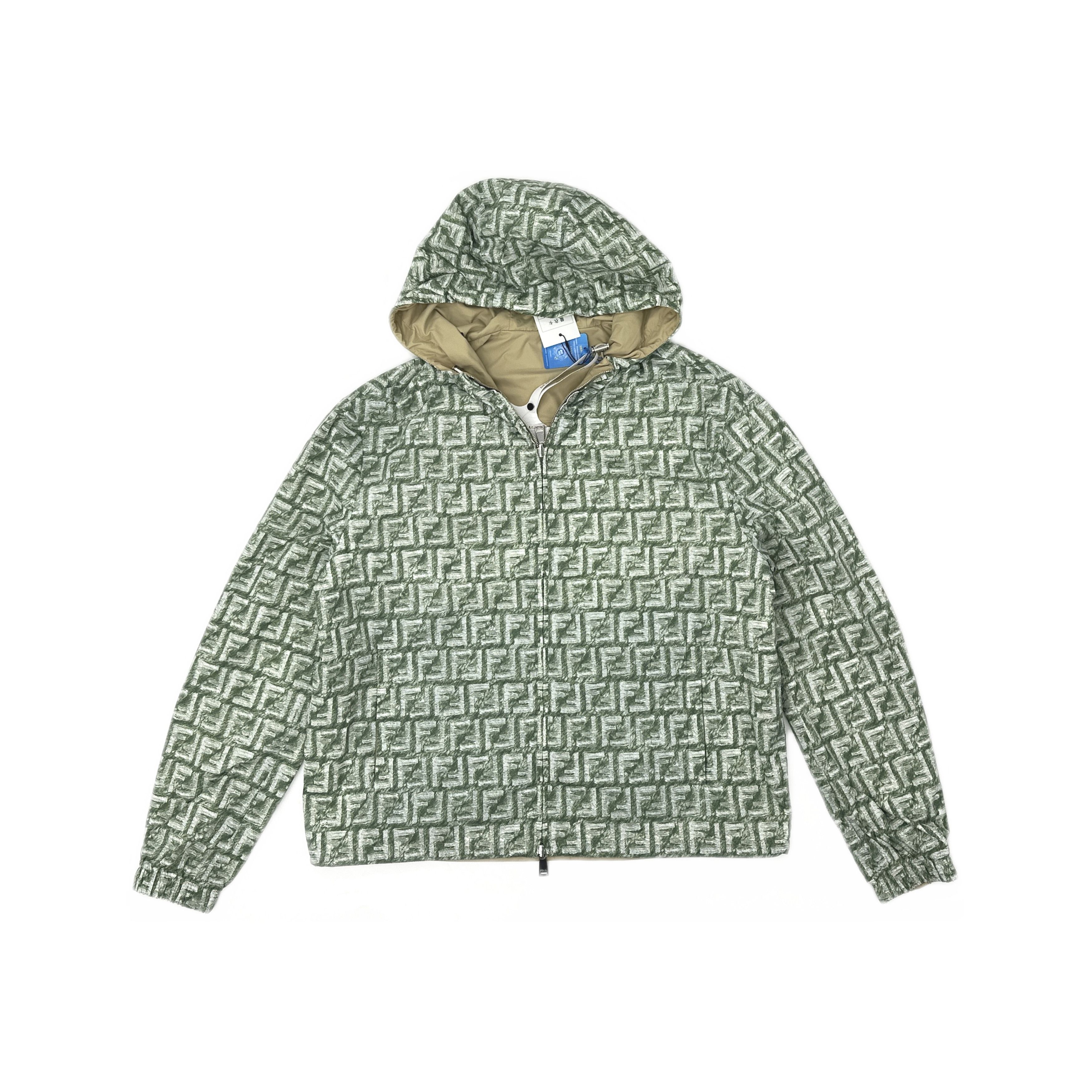Fendi Fendi Reversible FF Logo Windbreaker Size 50 Size US M / EU 48-50 / 2 - 1 Thumbnail