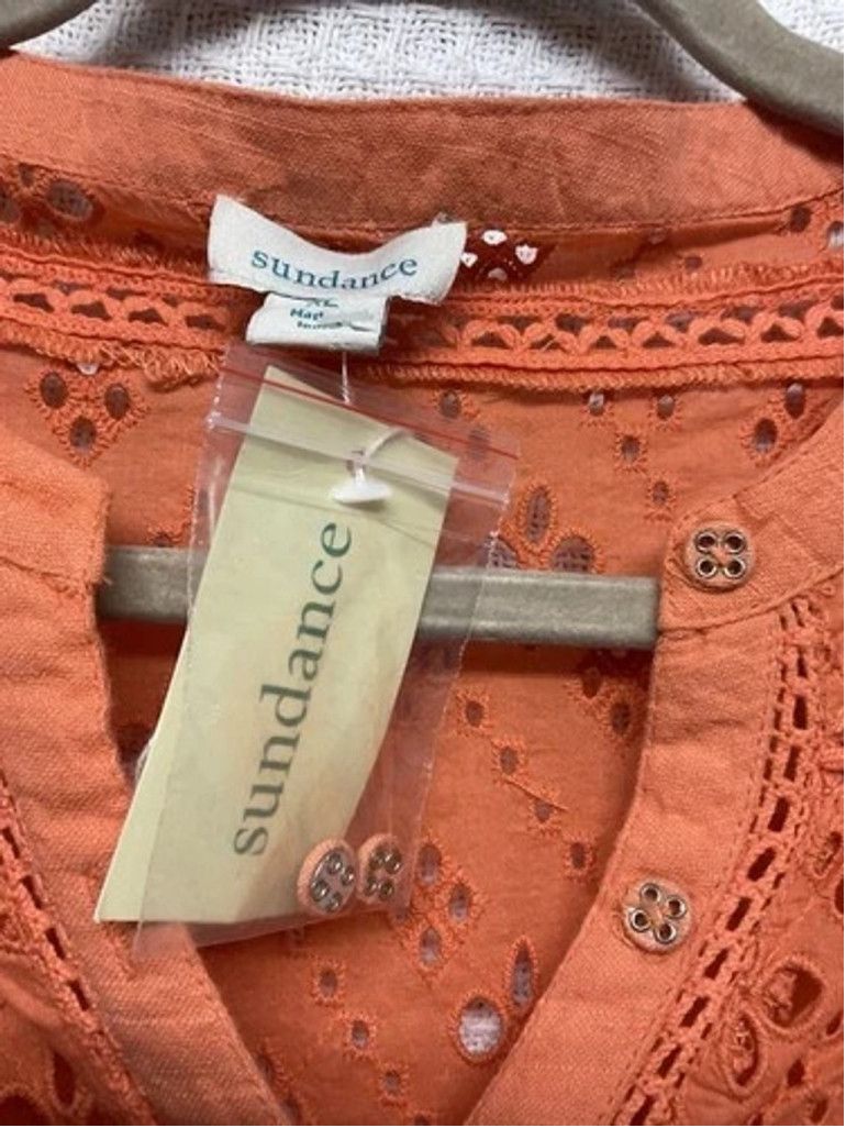 Other NWT Sundance Astoria Boho V-Neck Eyelet Maxi Dress Women XL Size XL / US 12-14 / IT 48-50 - 2 Thumbnail