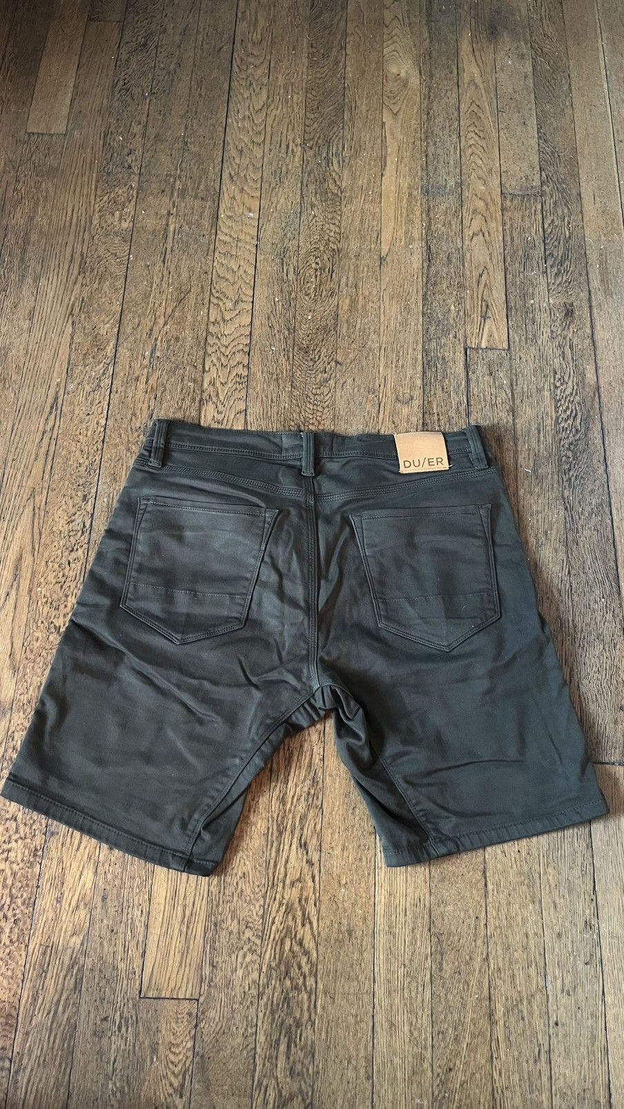 DUER Duer (Du/er) Slim Fit Flat front Shorts Size US 32 / EU 48 - 2 Thumbnail