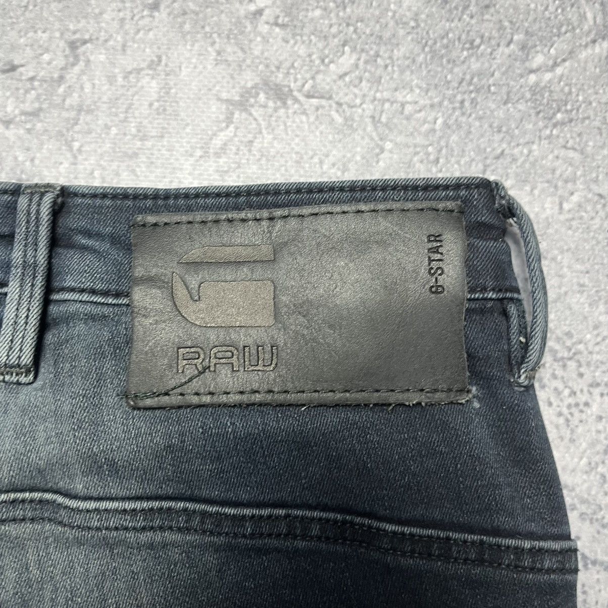 G-Star Vintage G-Star RAW Davin 3D Law Boyfriend Denim Black Jeans Size 28" / US 6 / IT 42 - 23 Thumbnail