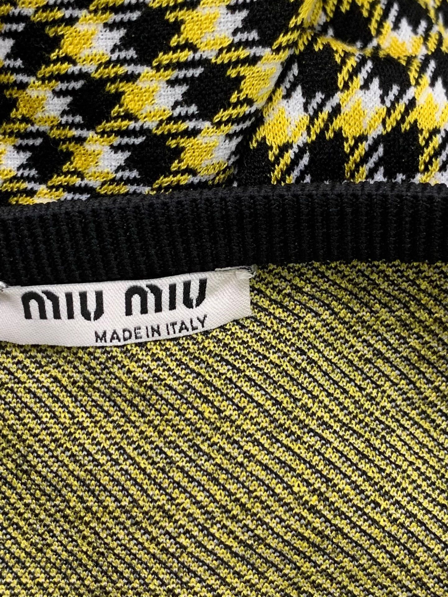 Miu Miu MIU MIU Doll Collar Houndstooth Suit L New Size L / US 10 / IT 46 - 6 Thumbnail