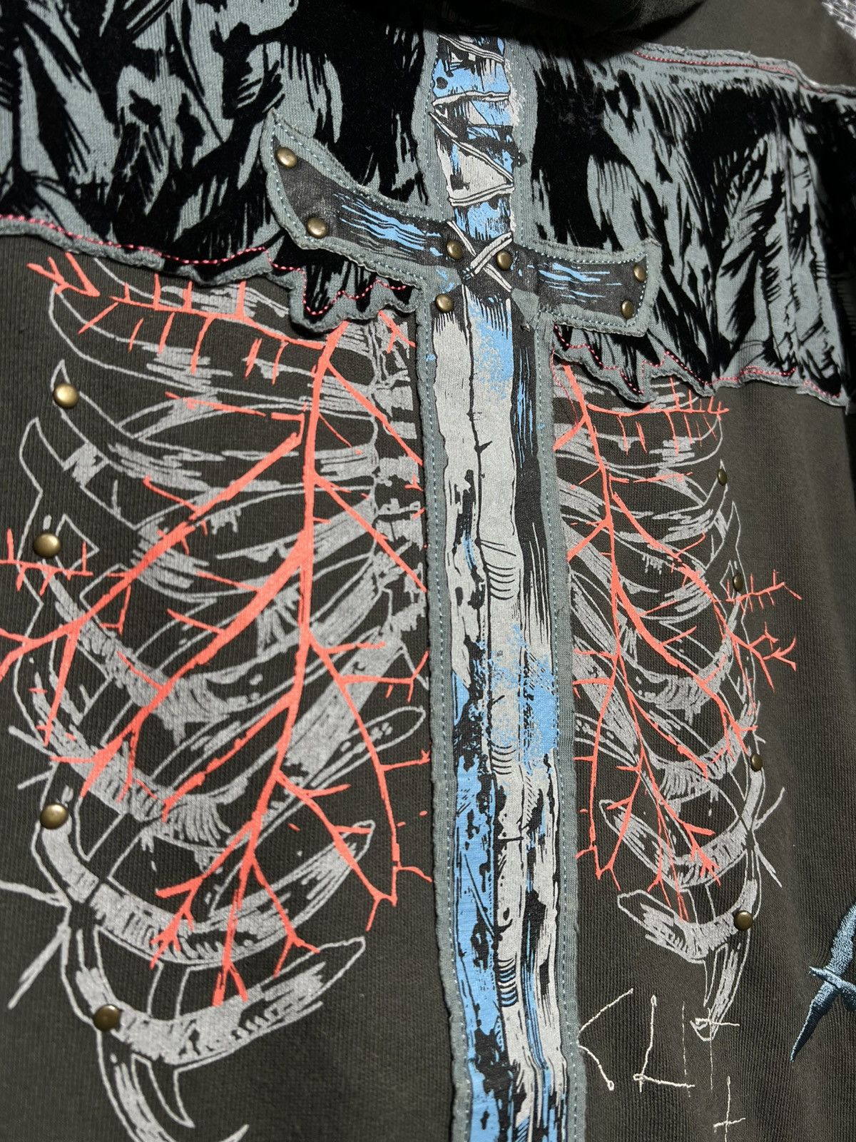 Marc Ecko Rare Vintage Marc Ecko Cut and Sew Y2K Affliction Zip Size US M / EU 48-50 / 2 - 3 Thumbnail