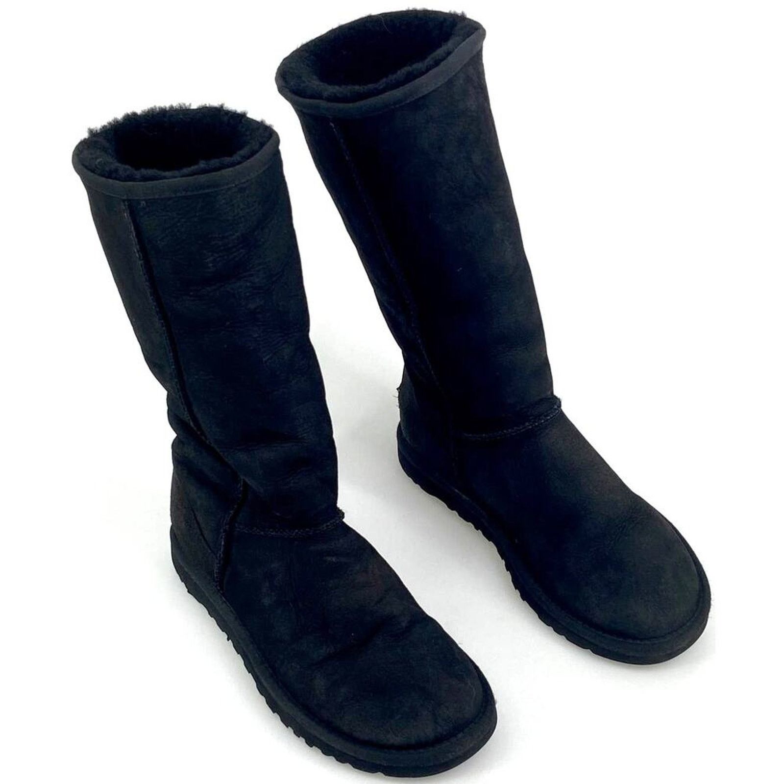 Ugg UGG Black Classic Tall Suede Winter Boots Women's Size 6 Size US 6 / IT 36 - 3 Thumbnail