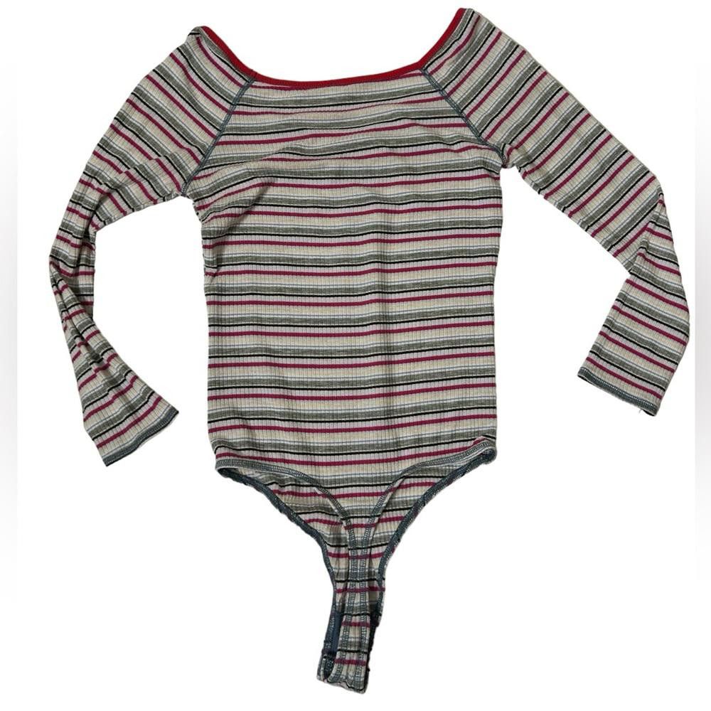 Free People Free People l Put A Stripe On It Bodysuit Small Size S / US 4 / IT 40 - 3 Thumbnail