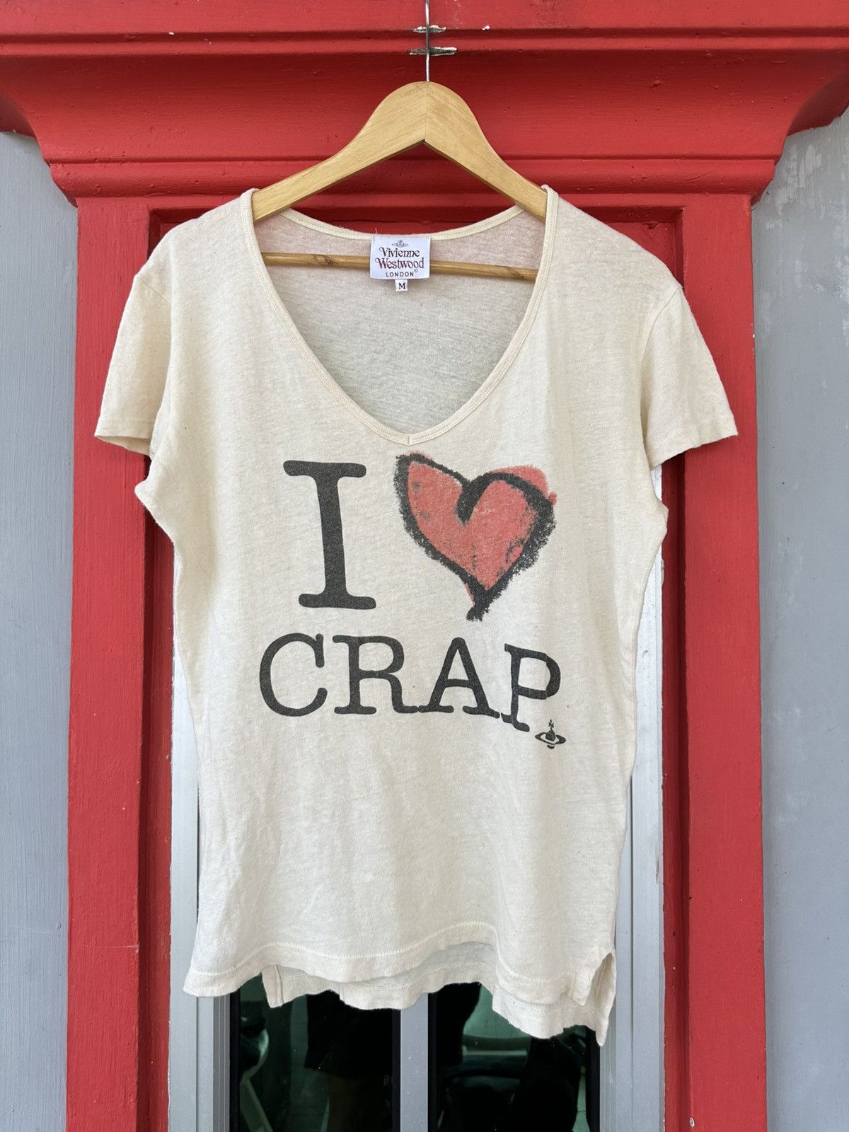 Vivienne Westwood Vivienne Westwood “I Love Crap” Tee Size M / US 6-8 / IT 42-44 - 1 Thumbnail