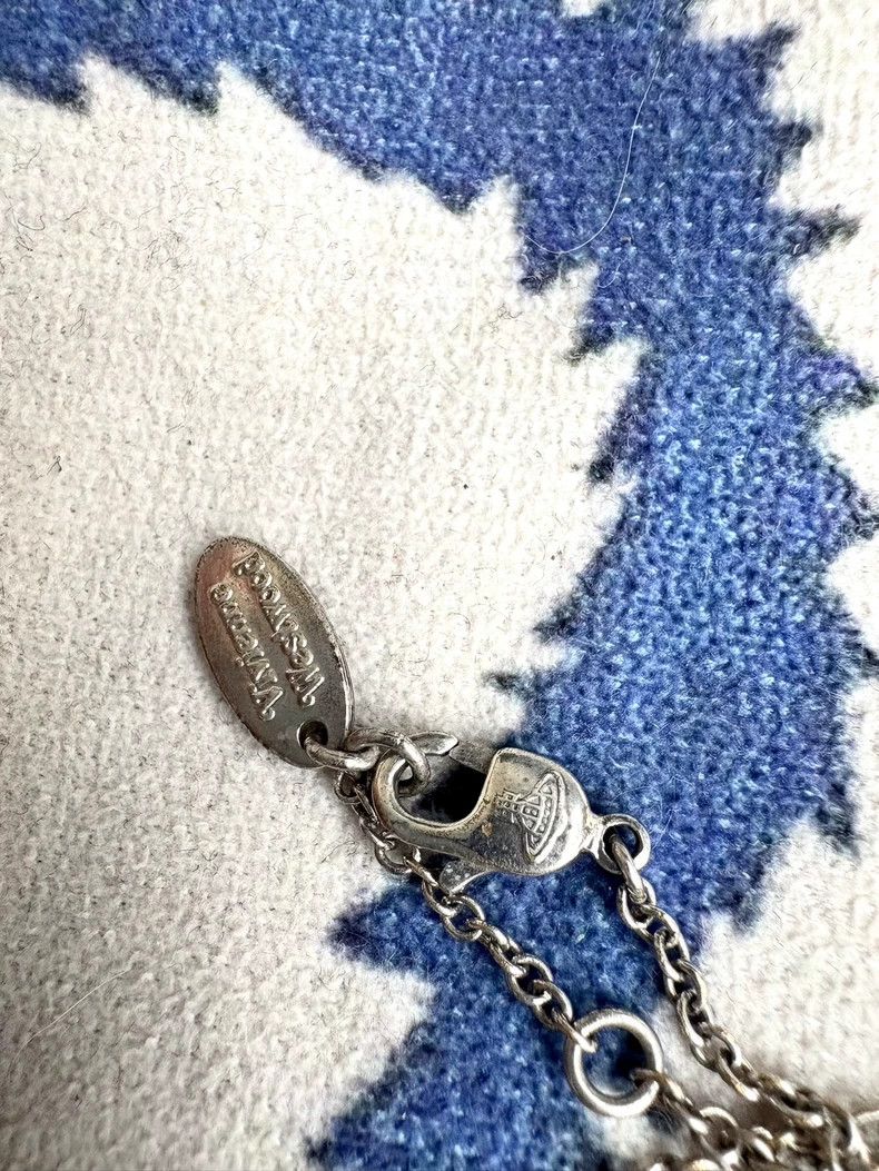 Vivienne Westwood Vivienne Westwood Silver Small Bead Orb Necklace Size ONE SIZE - 9 Thumbnail