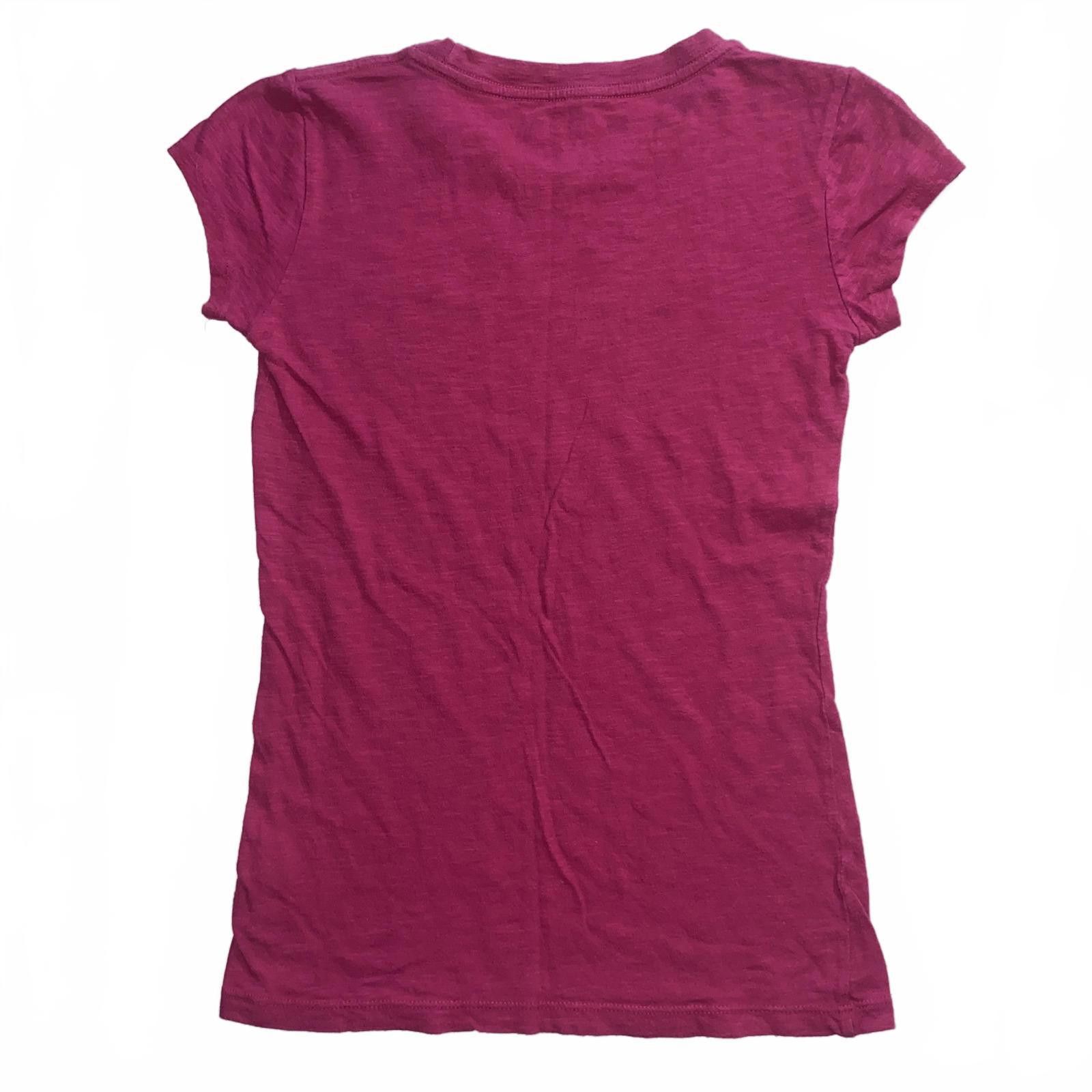 Aeropostale Y2K Aeropostale Hot Pink Graphic Tee Size S Aero T-Shirt Size S / US 4 / IT 40 - 2 Thumbnail