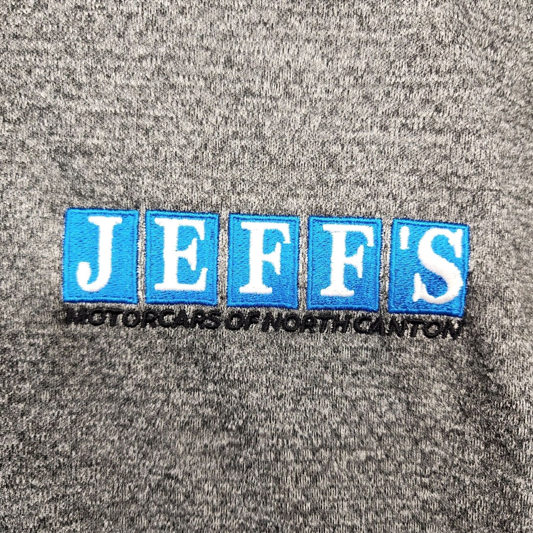 Nike Nike Dri-Fit 1/4 Zip Pullover Shirt Mens Large Grey Jeff's Motorcars ASC Warranty New Size US L / EU 52-54 / 3 - 4 Thumbnail