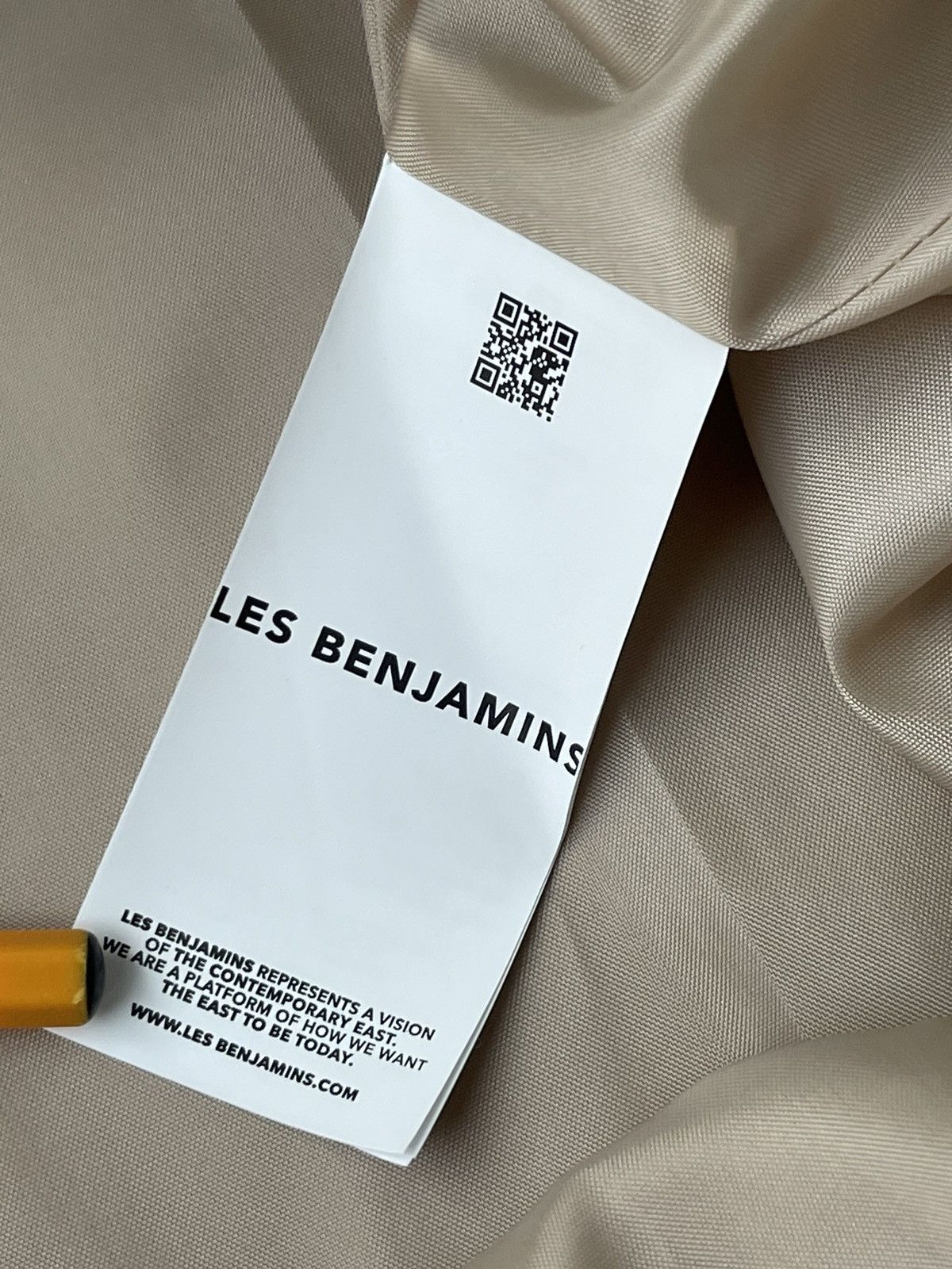 Les Benjamins !DS! SS23 Les Benjamins Horse Logo Beige Coat Size US M / EU 48-50 / 2 - 22 Thumbnail