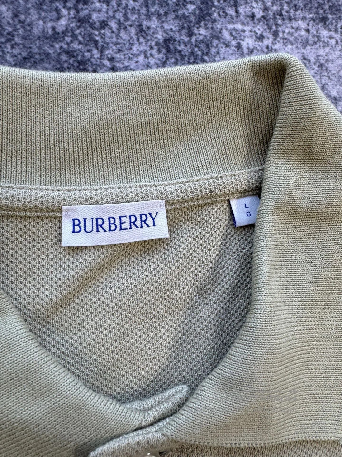 Burberry Burberry New Arrival Horse Embroidery Polo Shirt| Size US L / EU 52-54 / 3 - 3 Thumbnail