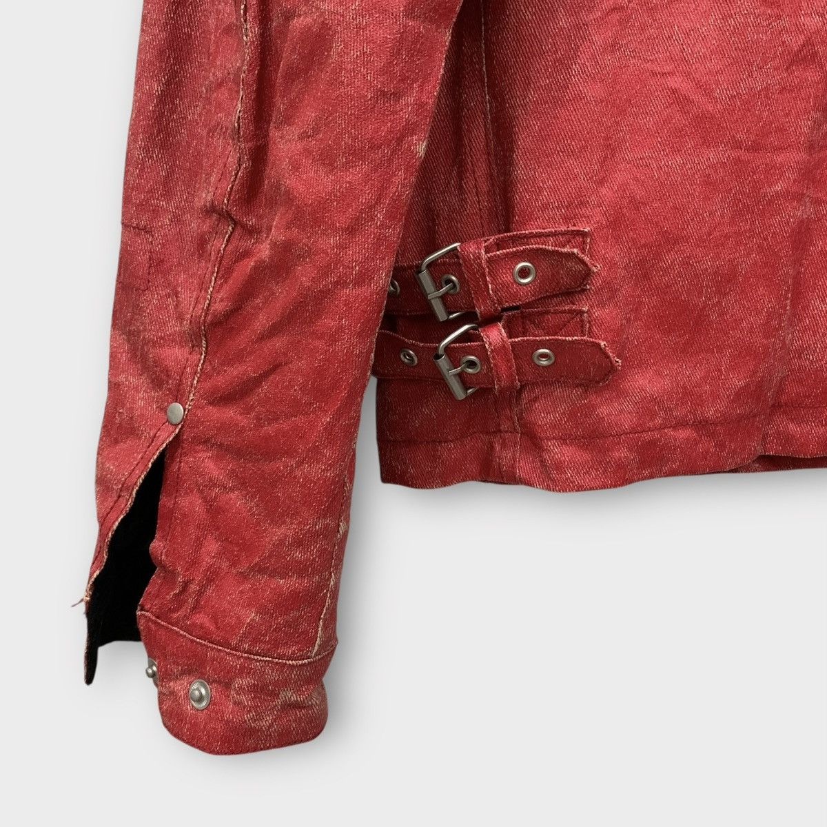 Sports Specialties VINTAGE DISTRESSED BATES LEATHERS CUSTOM BIKER JACKET Size US M / EU 48-50 / 2 - 13 Thumbnail