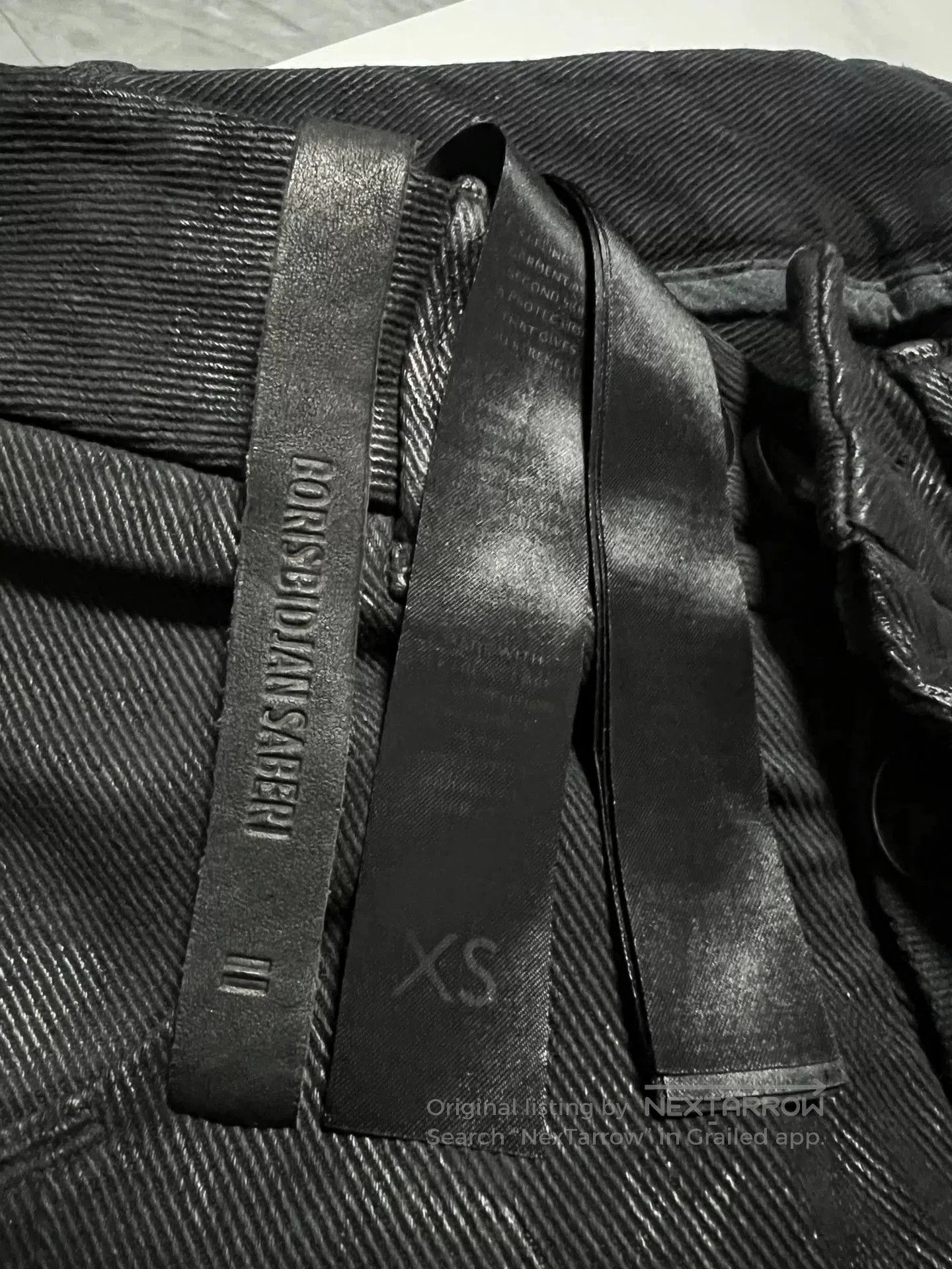 Boris Bidjan Saberi Boris Bidjan Saberi Coated Shorts. Size US 26 / EU 42 - 5 Thumbnail