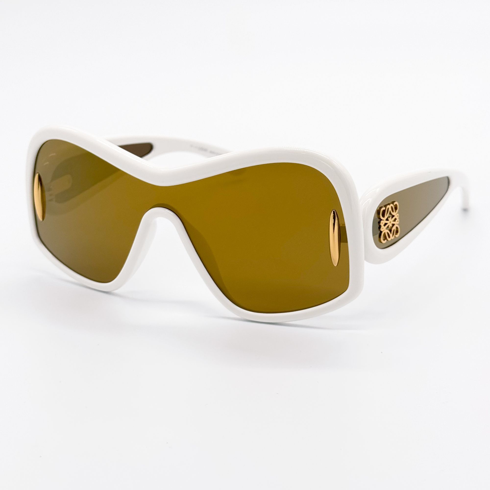 Loewe NEW LOEWE SUNGLASSES LW40131I 25G WHITE UNISEX EYEWEAR LOEWE Size ONE SIZE - 2 Thumbnail