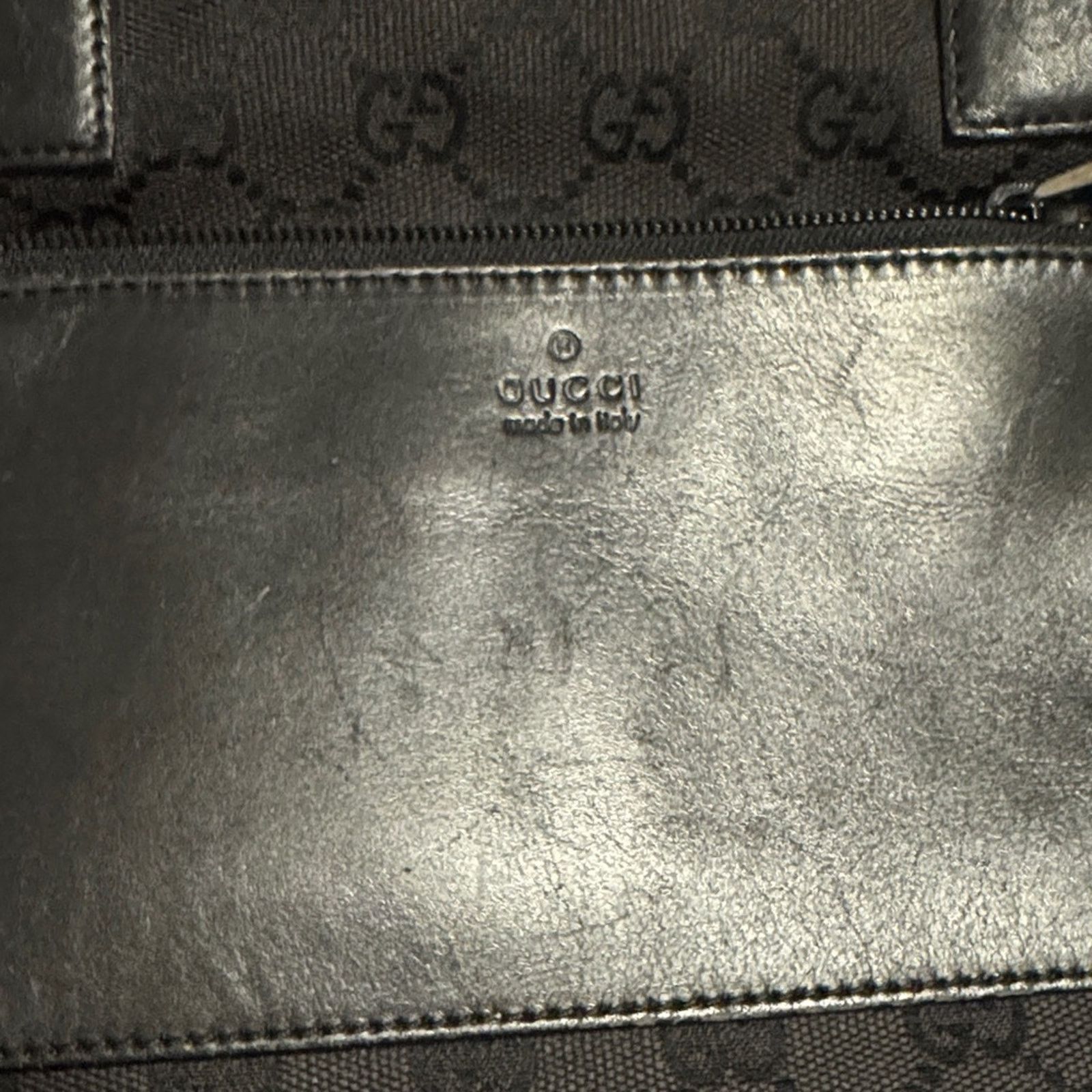 Gucci Vintage Gucci GG Canvas & Leather Shoulder Bag — Early 2000s Size ONE SIZE - 3 Thumbnail