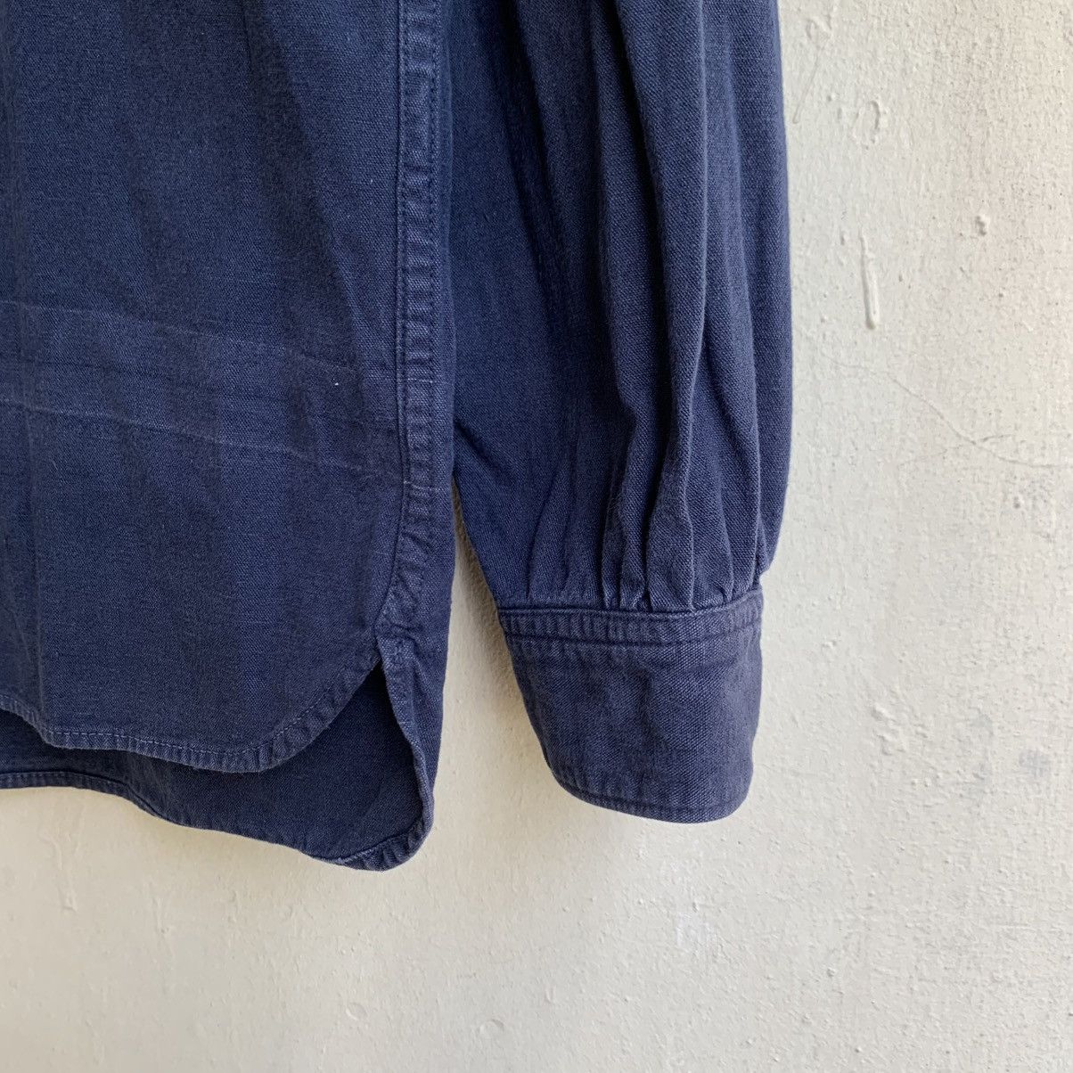 Visvim Visvim Long Raider Shirt Navy Blue Size US S / EU 44-46 / 1 - 3 Thumbnail