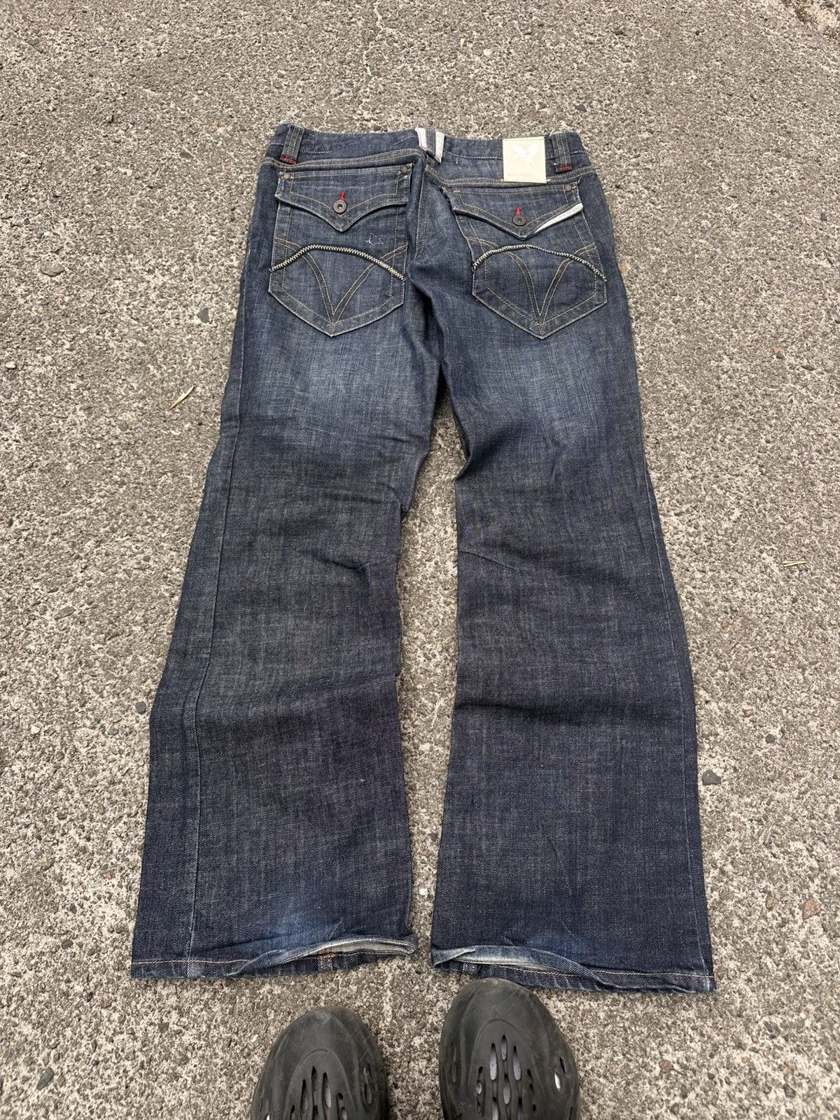 Japanese Brand Baggy Flared Y2K Japanese Brand Jeans Size US 36 / EU 52 - 3 Thumbnail