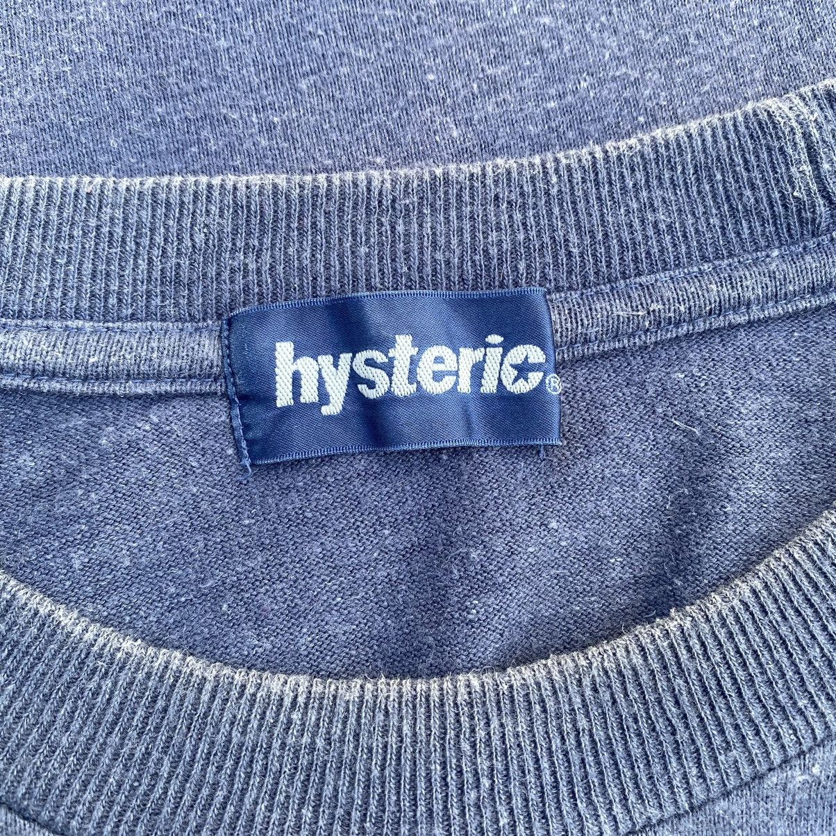 Hysteric Glamour Hysteric Glamour Vintage Blue Black Short Sleeve Tshirt Size US M / EU 48-50 / 2 - 14 Thumbnail