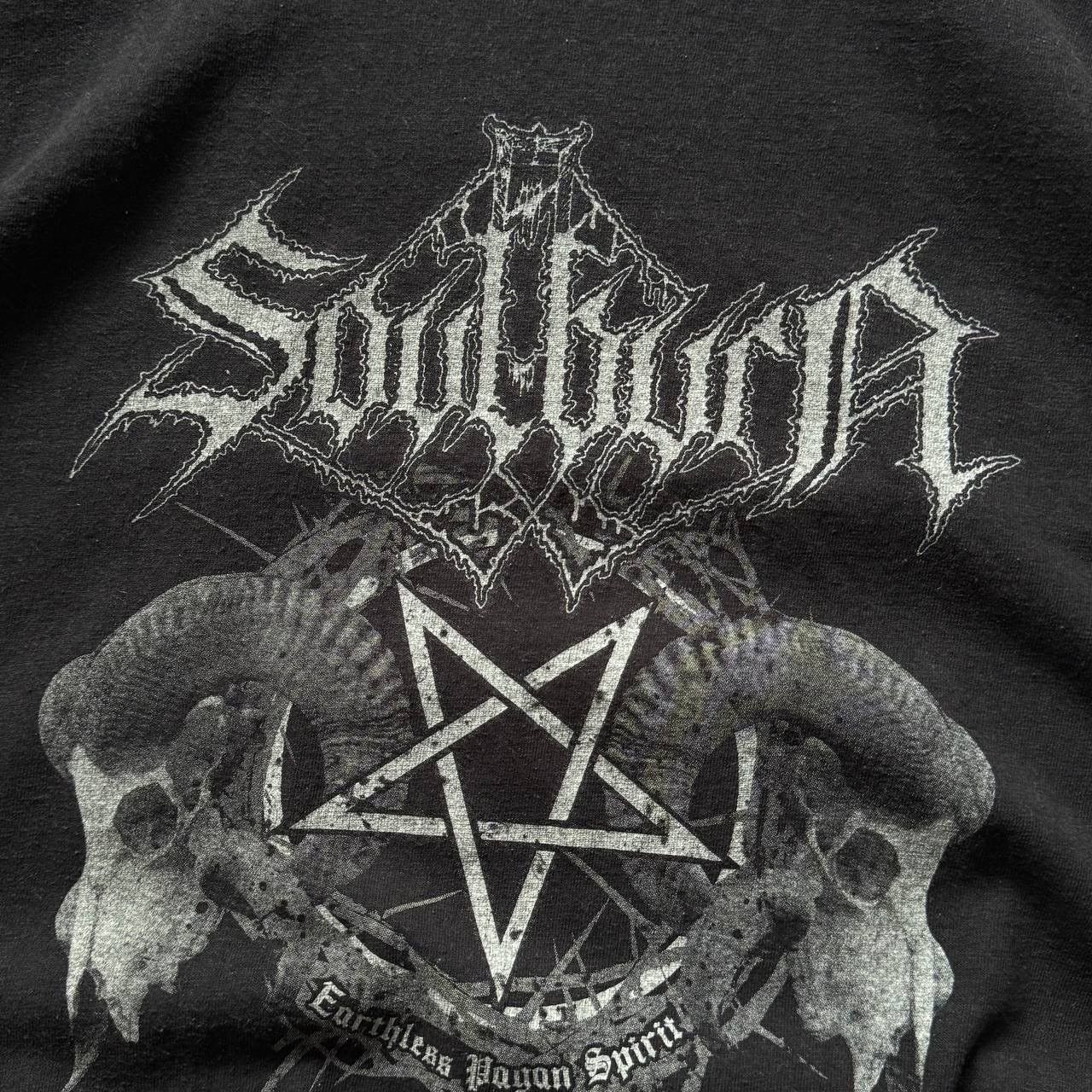 Band Tees Soul Burn Heavy Dutch Death Metal Goth Band T-Shirt Black Size US L / EU 52-54 / 3 - 5 Thumbnail