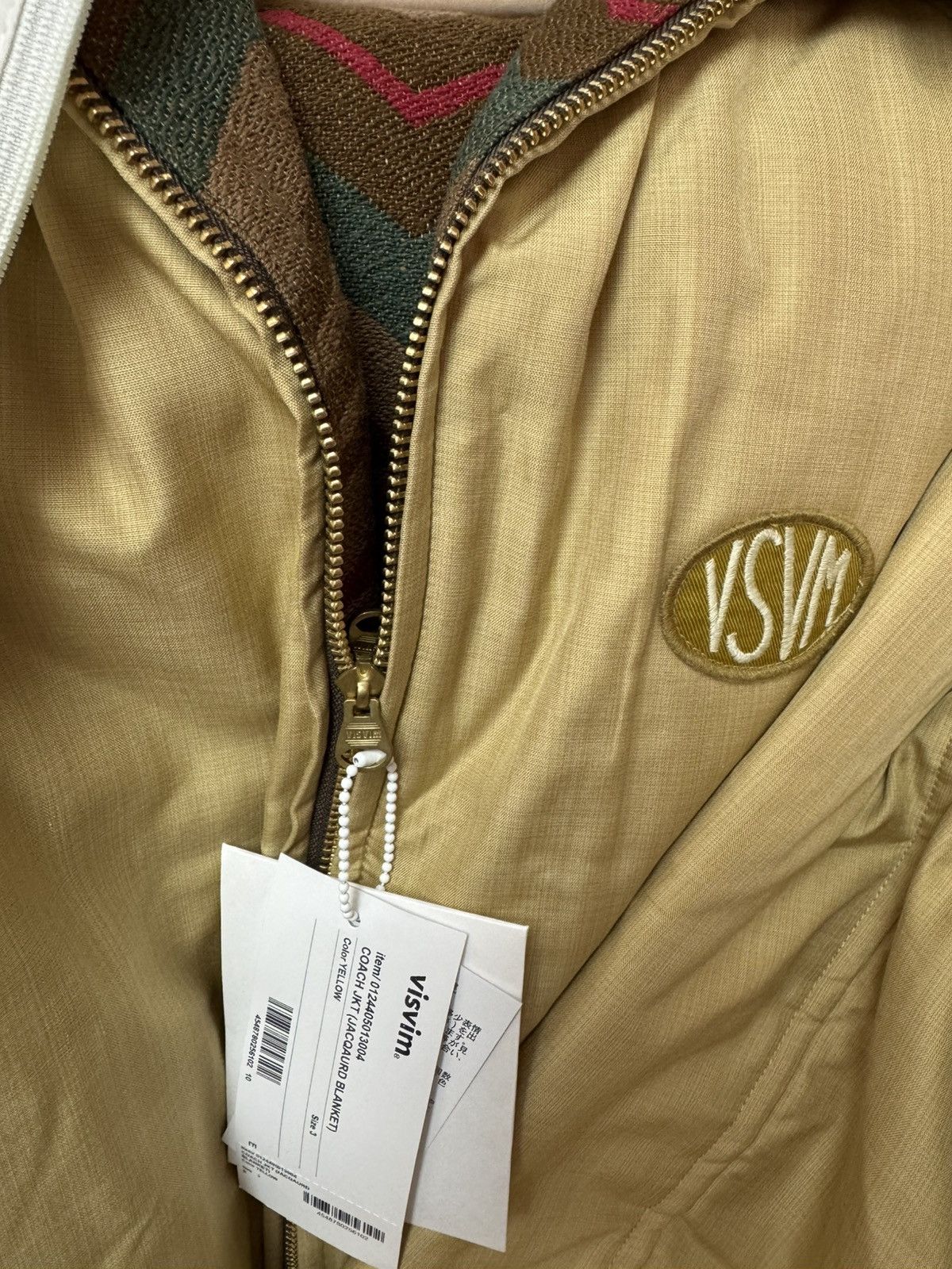 Visvim VISVIM COACH JKT (JACQAURD BLANKET) Size US L / EU 52-54 / 3 - 11 Thumbnail