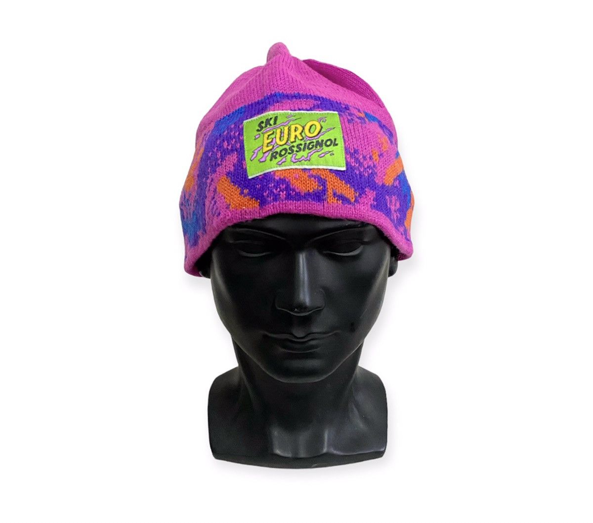 Vintage Ski Euro Rassignol Beanie Hat Size ONE SIZE - 1 Thumbnail