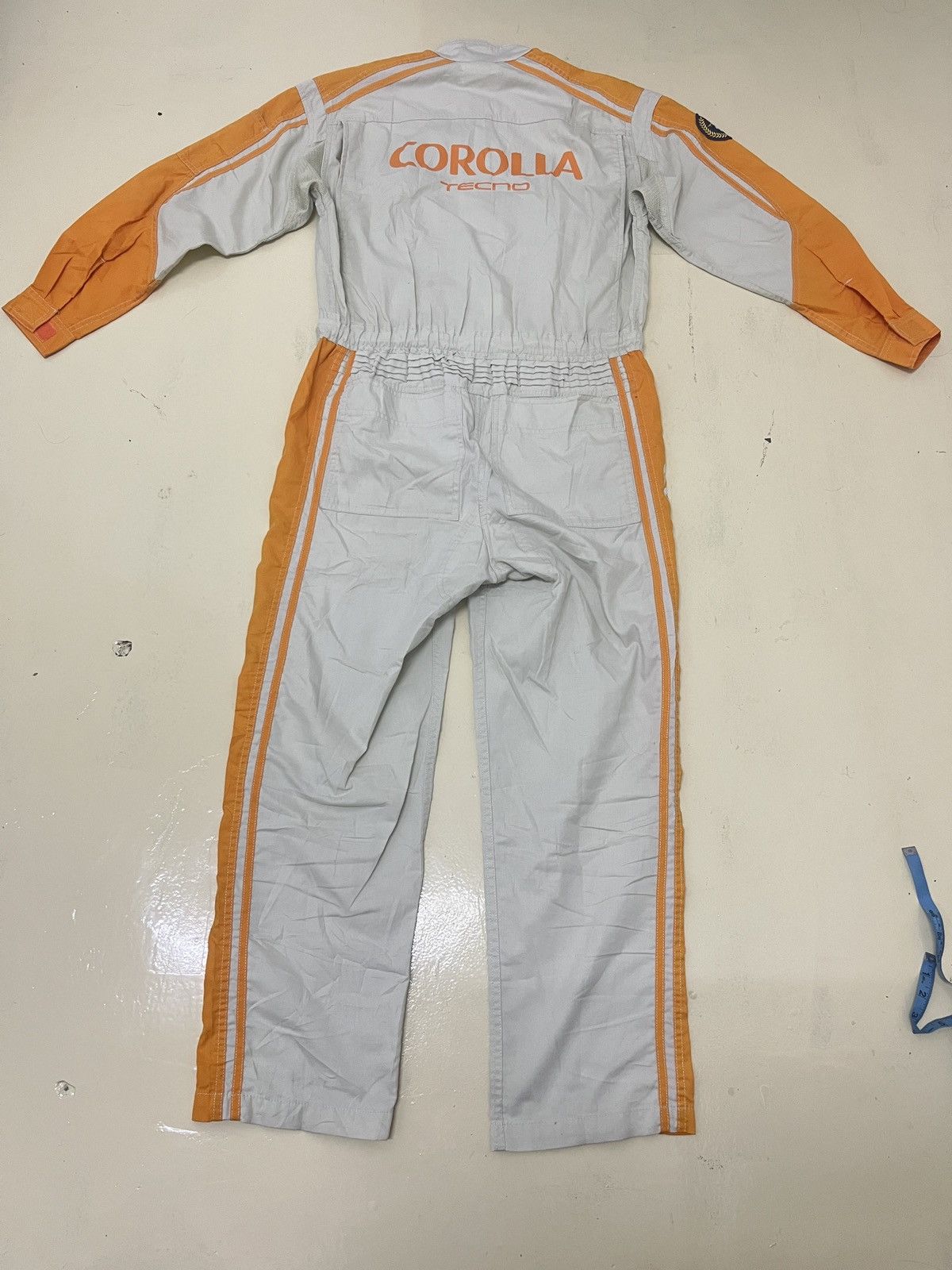 Japanese Brand Overall 90's TOYOTA COROLLA TECNO JAPAN 3 MONKEY Size US 35 - 1 Thumbnail