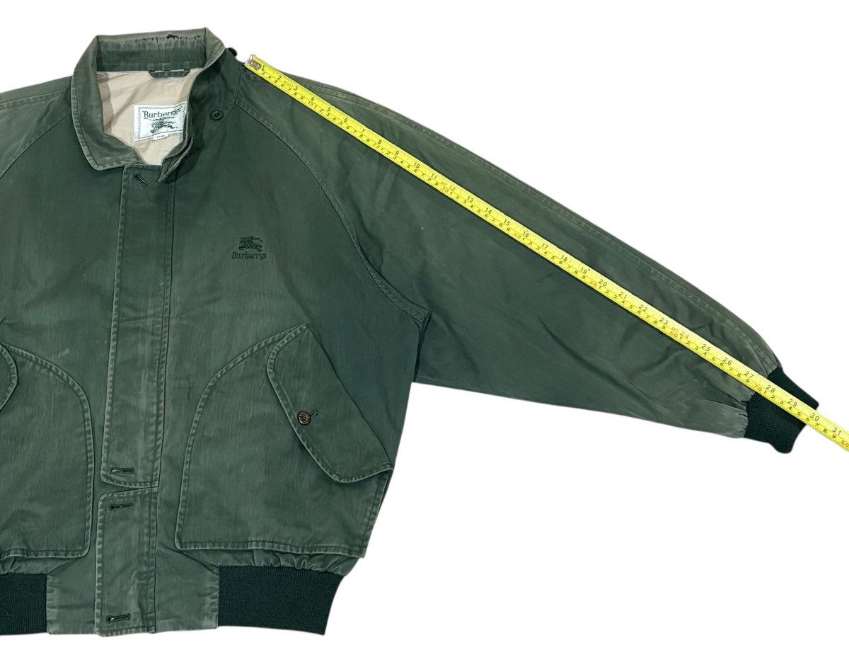 Burberry Vintage Burberry’s Thrashed Sun Faded Harrington Jacket Size US L / EU 52-54 / 3 - 10 Thumbnail