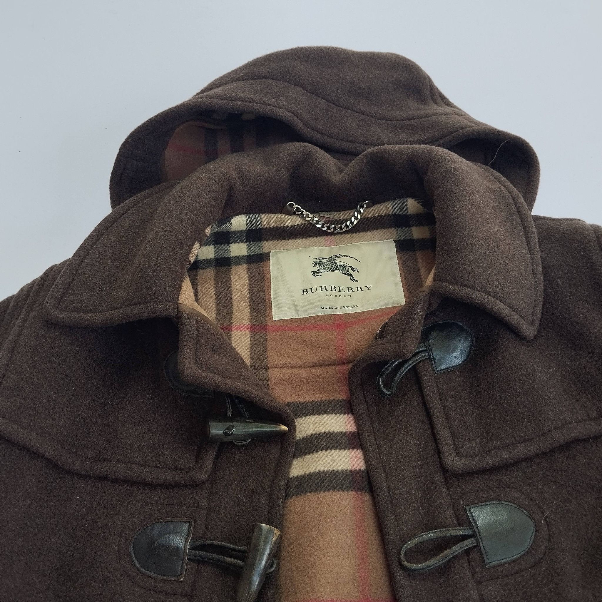 Burberry BURBERRY BROWN DUFFLE COAT Size US M / EU 48-50 / 2 - 5 Thumbnail