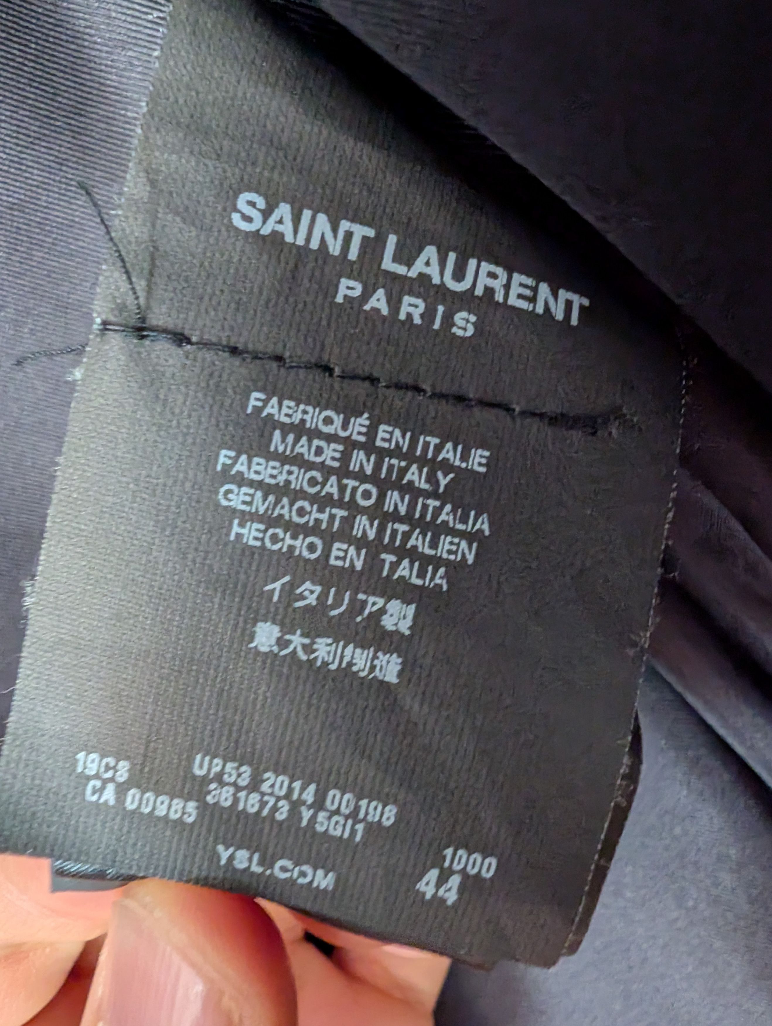 Saint Laurent Paris Saint Laurent Trapper Jacket Size US S / EU 44-46 / 1 - 6 Thumbnail
