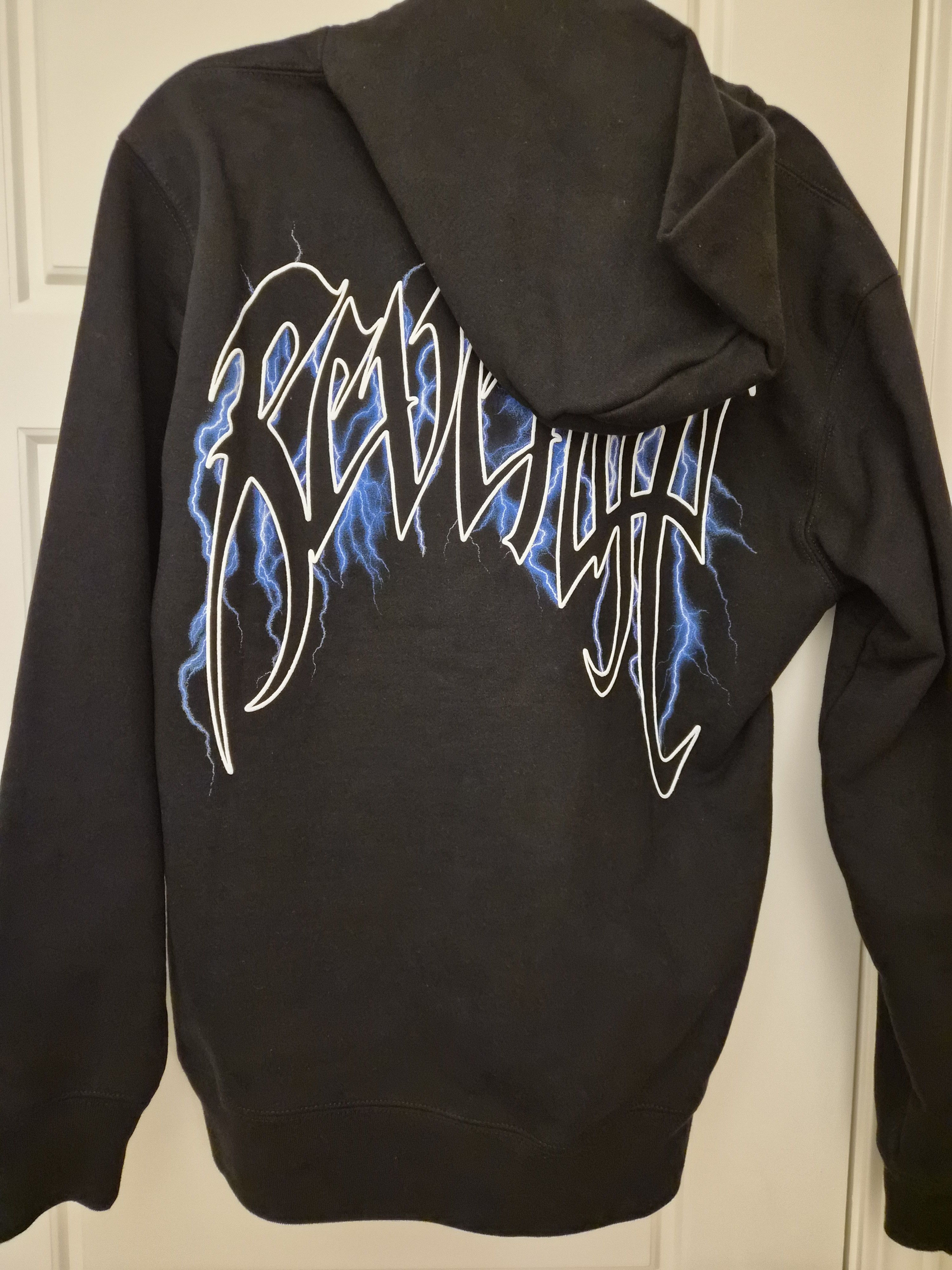 Revenge Revenge Black Lightning Hoodie Size US S / EU 44-46 / 1 - 3 Thumbnail