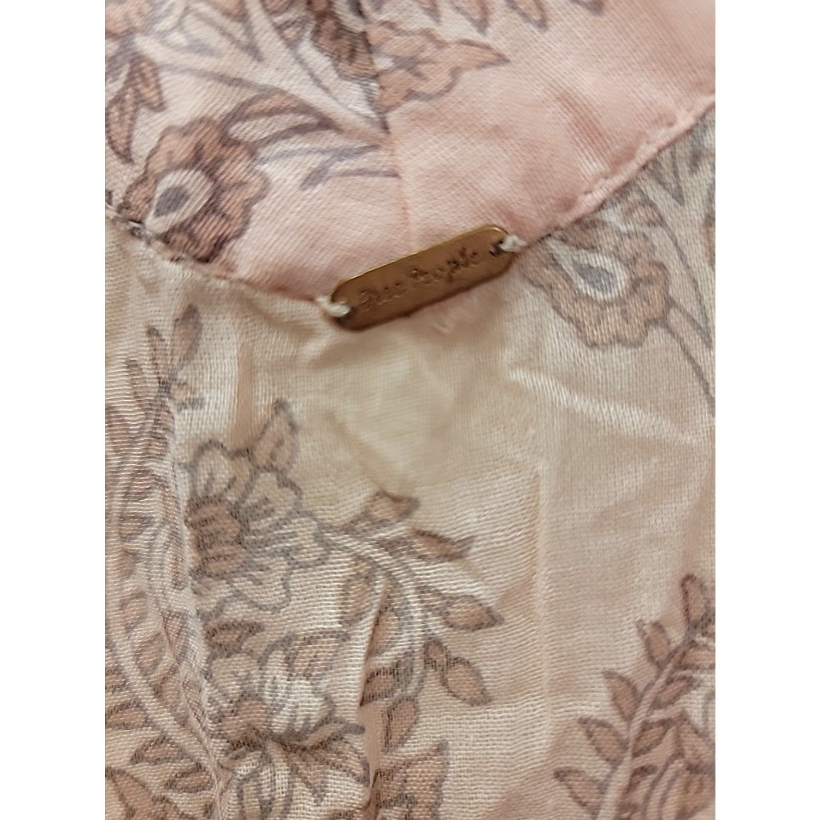 Free People NWT Free People Dress Womens Medium Floral Sleeveless Y2k Sundress Smocked Pink Cotton Long Sleeve? Size M / US 6-8 / IT 42-44 - 5 Thumbnail