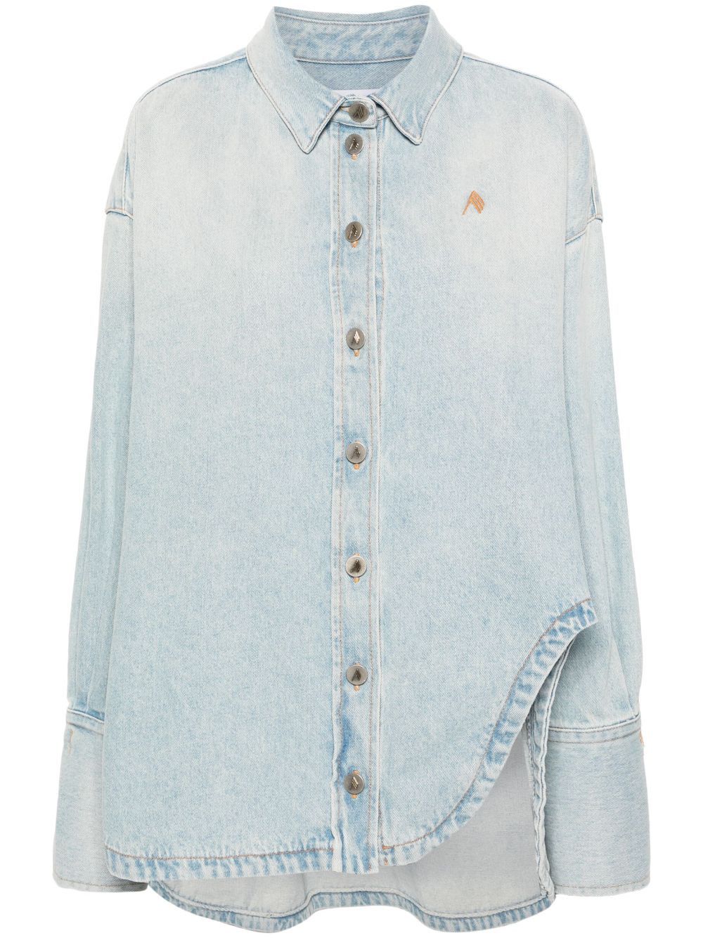 The Attico DENIM SHIRT Size S / US 4 / IT 40 - 1 Thumbnail