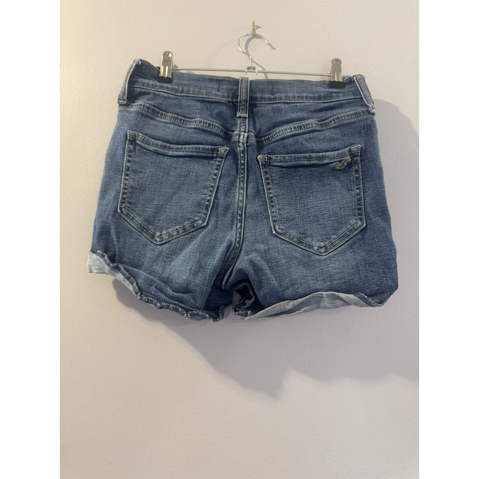 Hollister Hollister Women's Denim High-Rise Short 3 Advanced Stretch, Size 26" / US 2 / IT 38 - 6 Thumbnail
