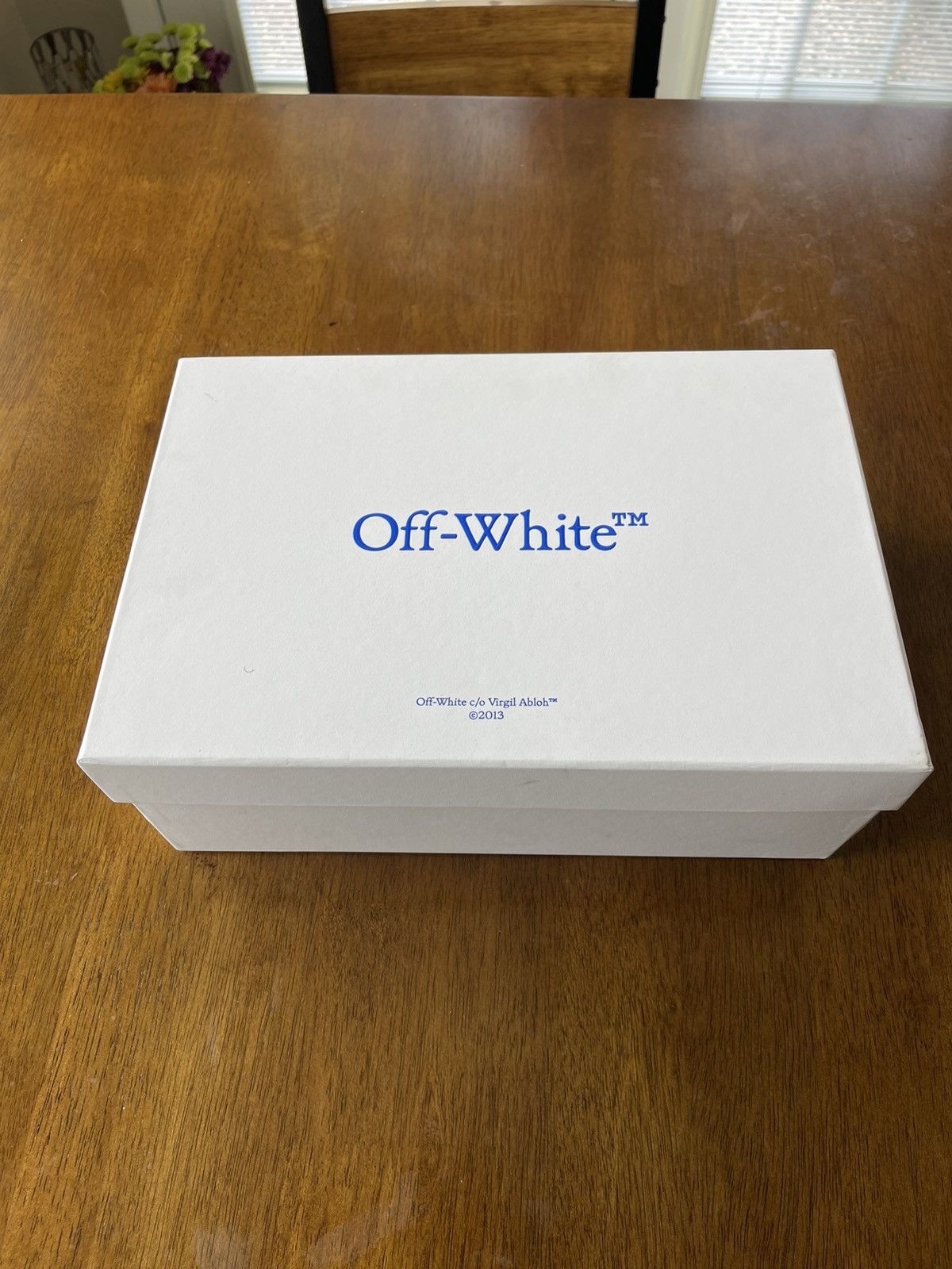 Off-White Off-White Men's Suede Low-Top Sneakers in Light Gray/Red Size US 13 / EU 46 - 10 Thumbnail
