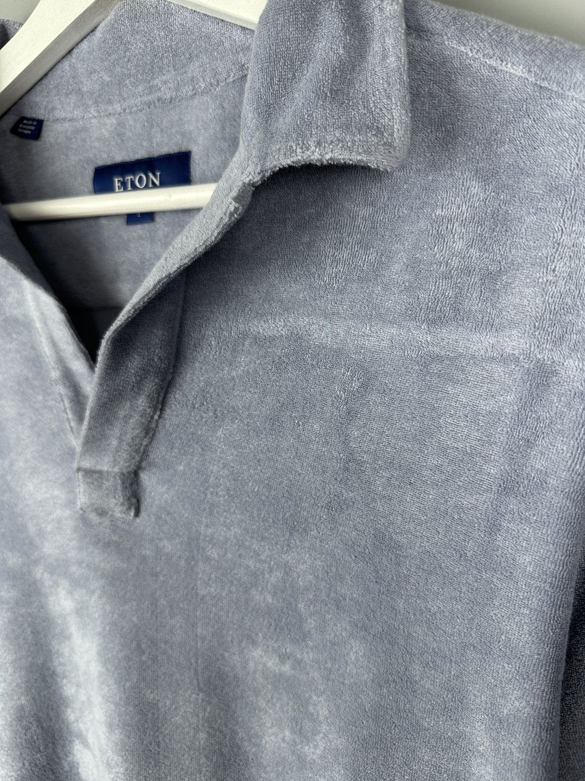 Eton Eton Terry Polo T Shirt Tee Big Logo USA Ralph Lauren Bear Size US L / EU 52-54 / 3 - 4 Thumbnail