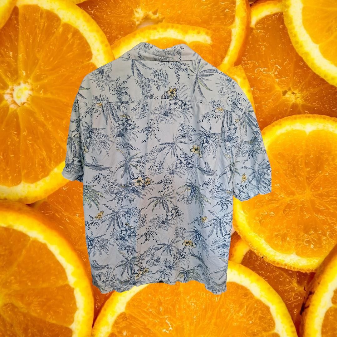 Tommy Bahama Tommy Bahama Original Fit 100% Silk Hawaiian Shirt Size US XL / EU 56 / 4 - 4 Thumbnail