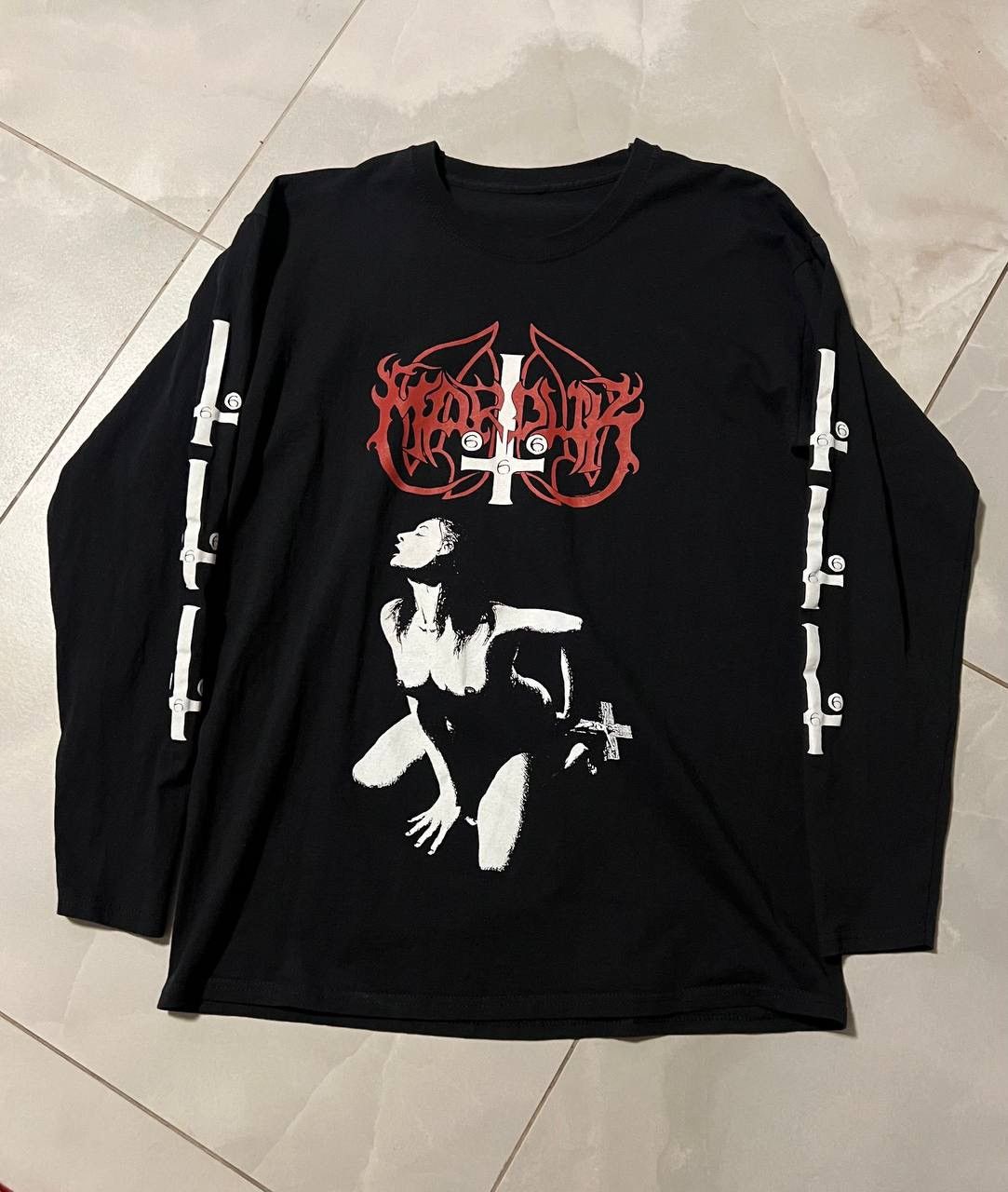 Band Tees Marduk Fuck Me Jesus Size US M / EU 48-50 / 2 - 1 Thumbnail